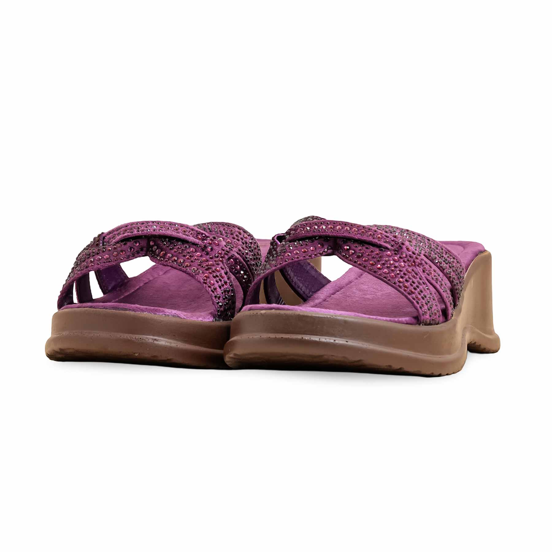 Purple Formal Slipper PU0533 - Image 3