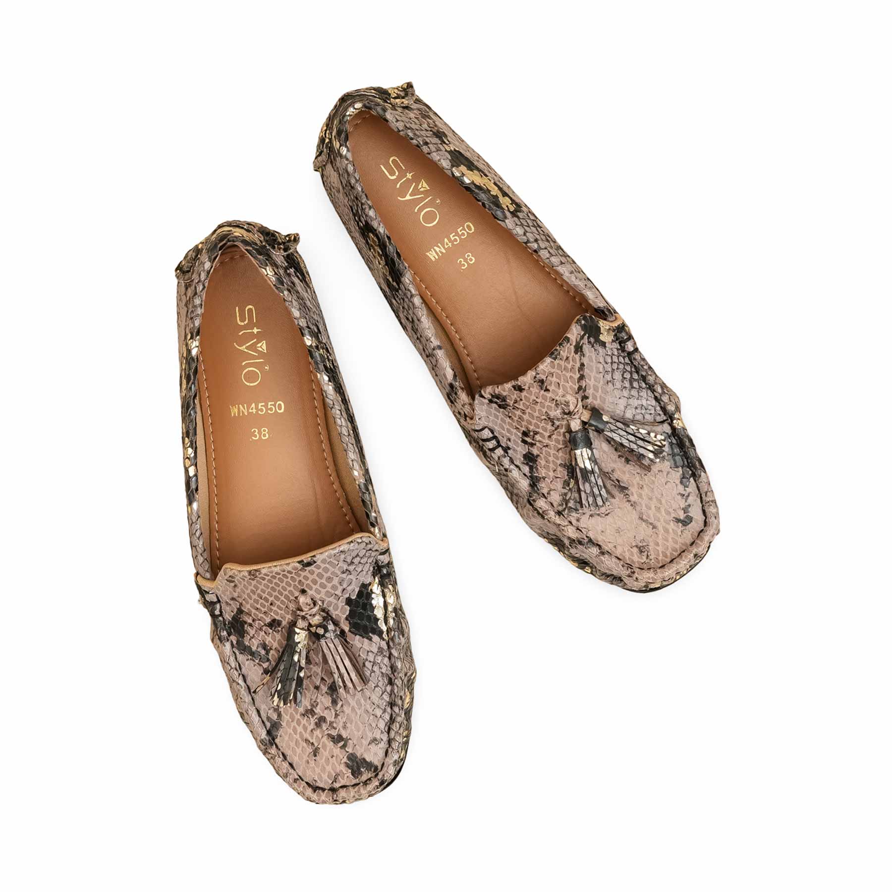 Purple Moccasin For Ladies WN4550 - Image 5