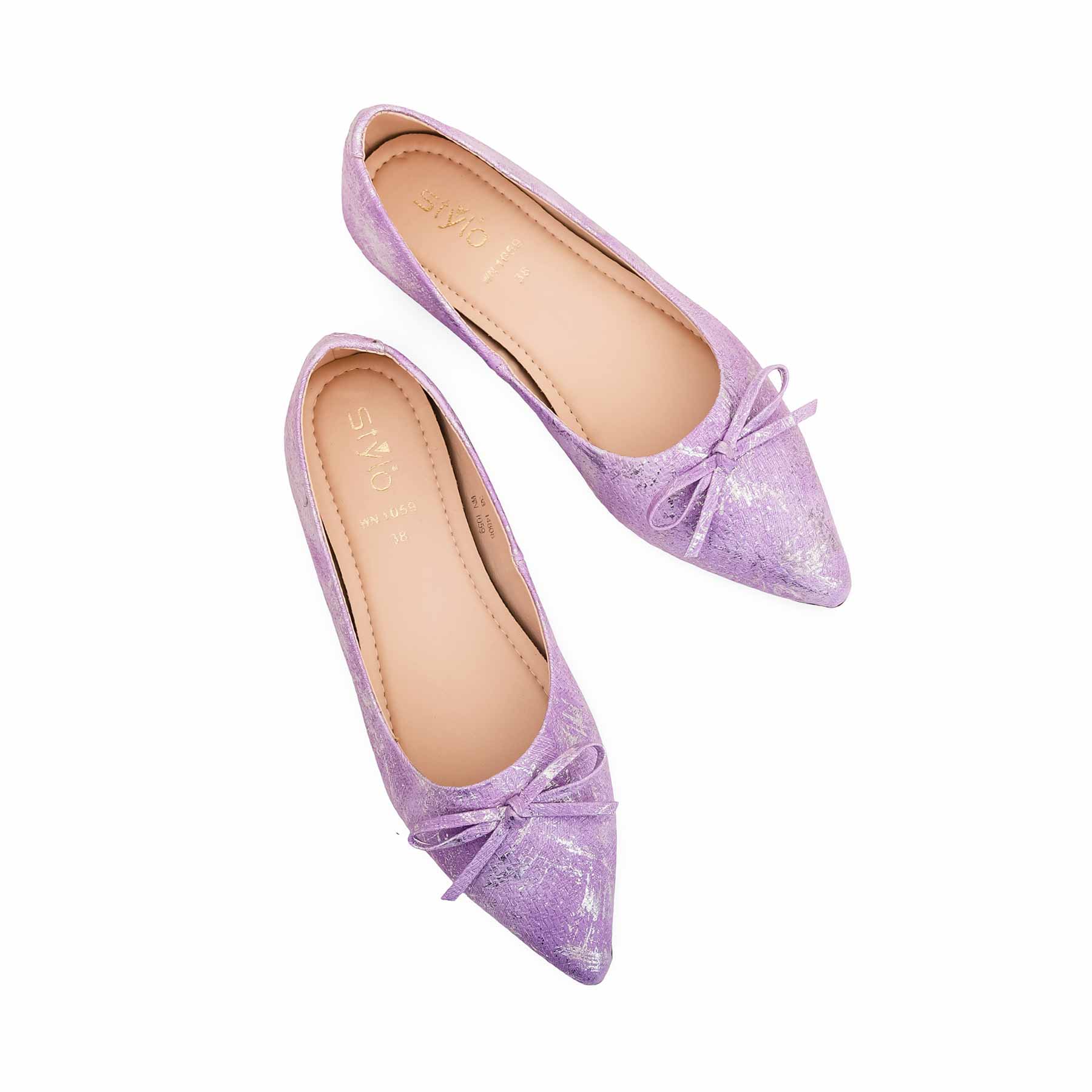Purple Pumps WN1059 - Image 4