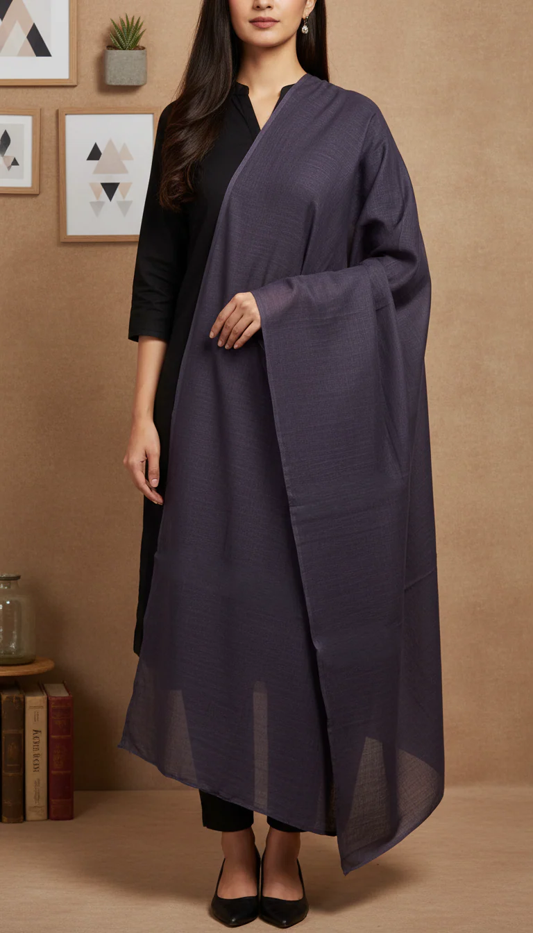 Purple Summer Stole PD6108 - Image 2