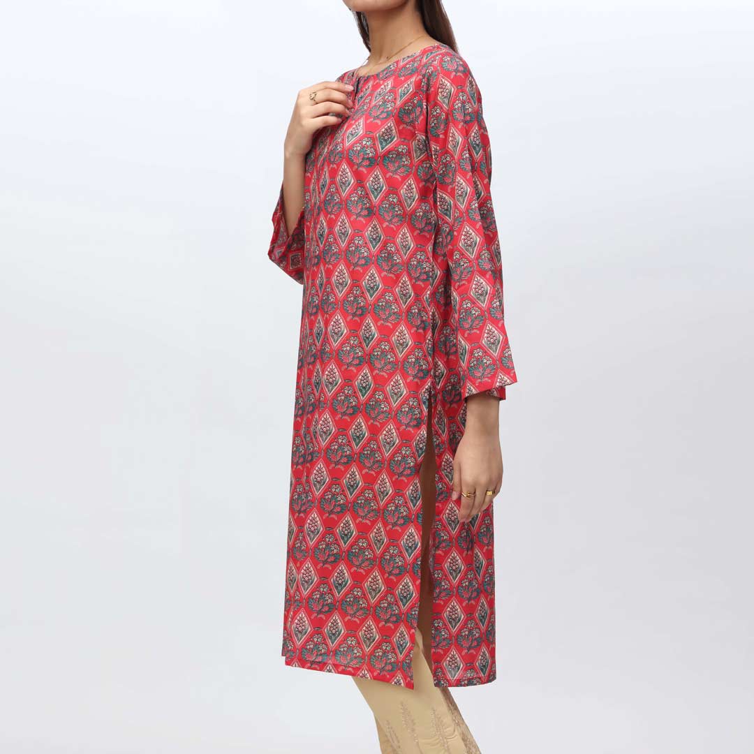 1PC-Unstitched Digital Printed Lawn Shirt PS4420 - Image 2