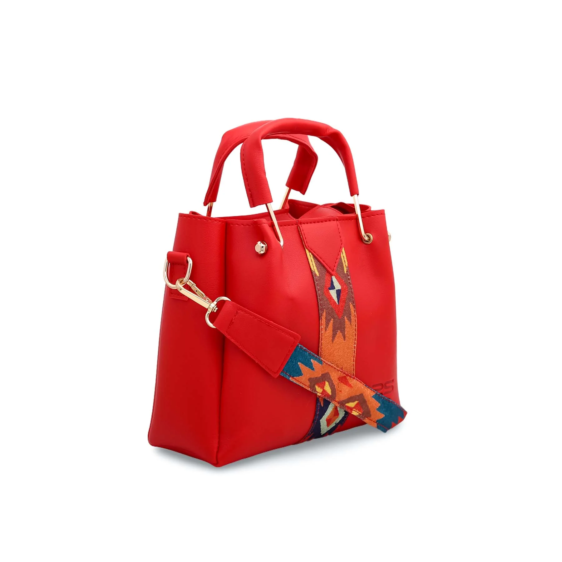 Red Casual Hand Bag P55042 - Image 2