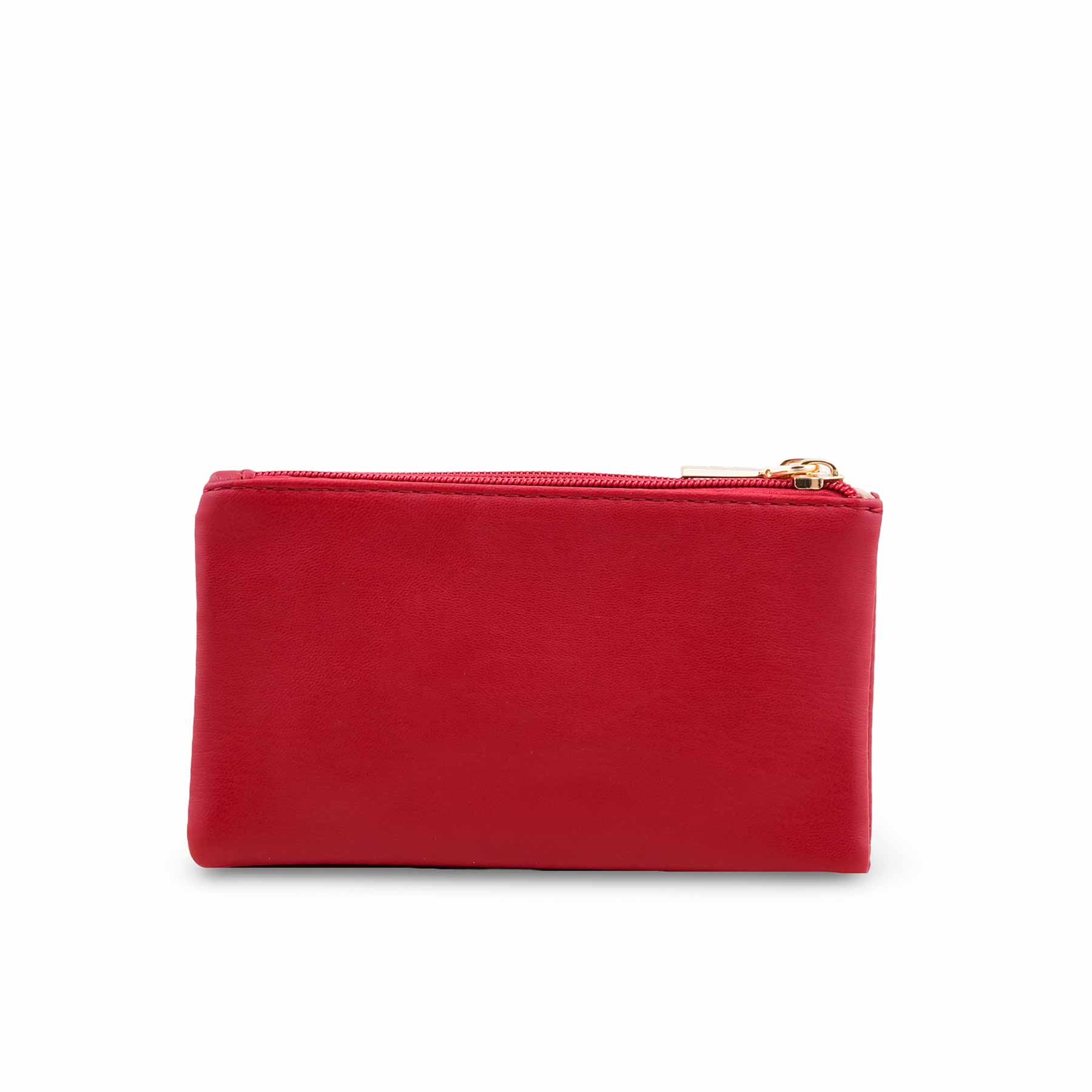 Red Casual Pouch For Ladies P97682 - Image 4