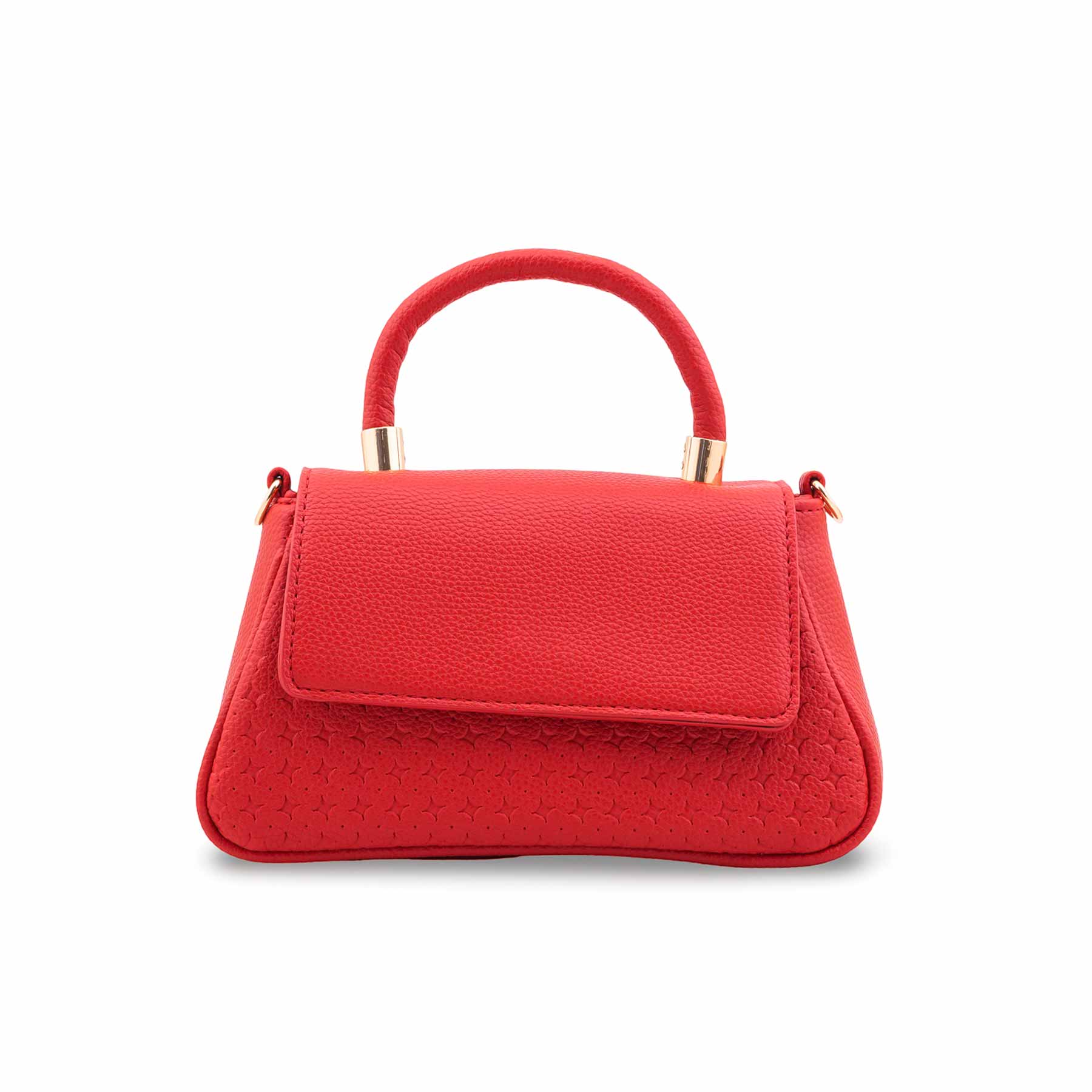 Red Casual Pouch For Ladies P97703 - Image 2