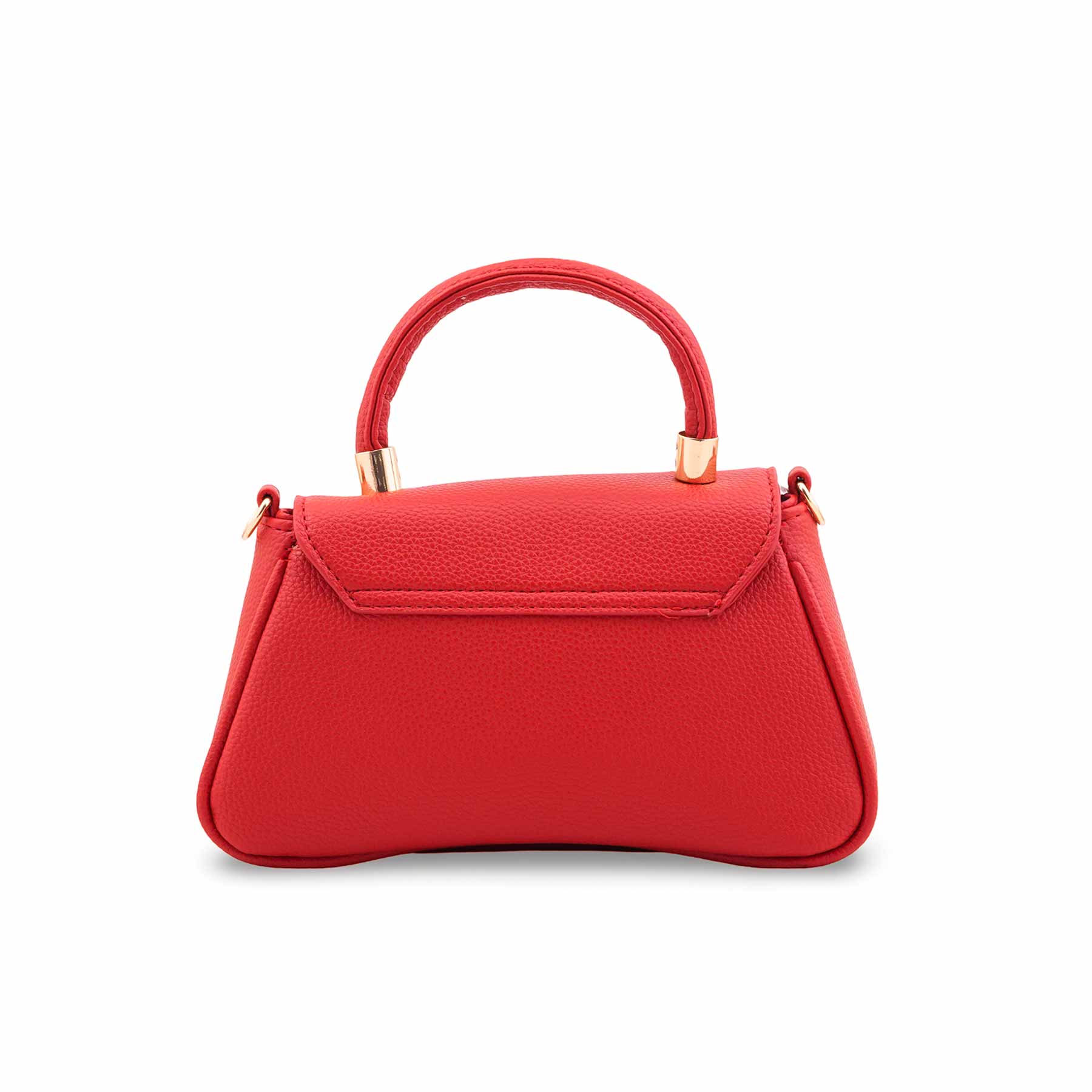 Red Casual Pouch For Ladies P97703 - Image 4