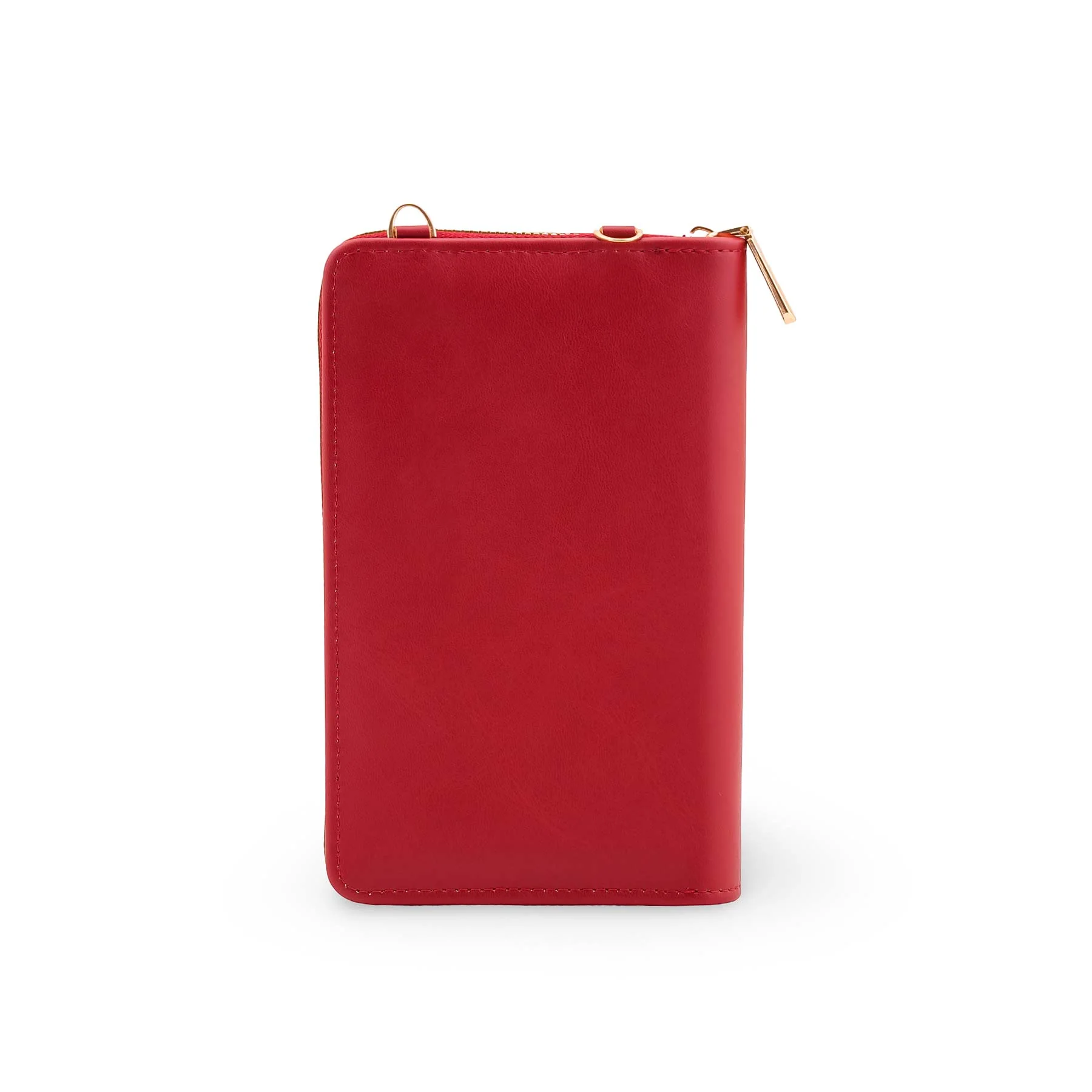 Red Casual Pouch For Women P97714 - Image 4