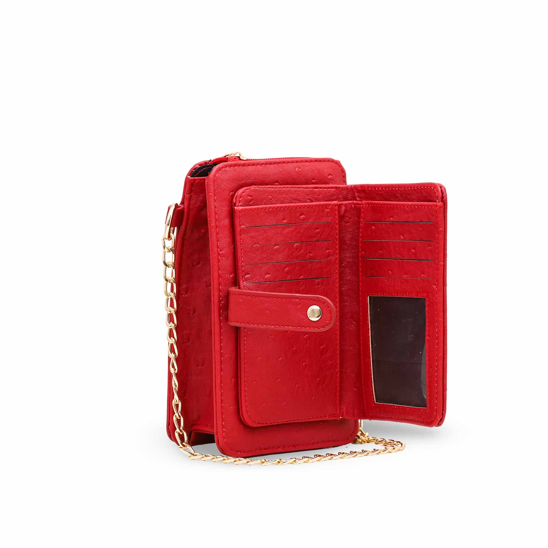 Red Casual Pouch P97496 - Image 2
