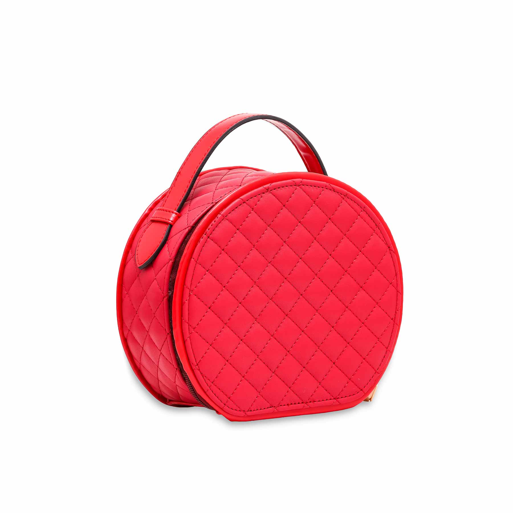 Red Casual Shoulder Bag P55584 - Image 2