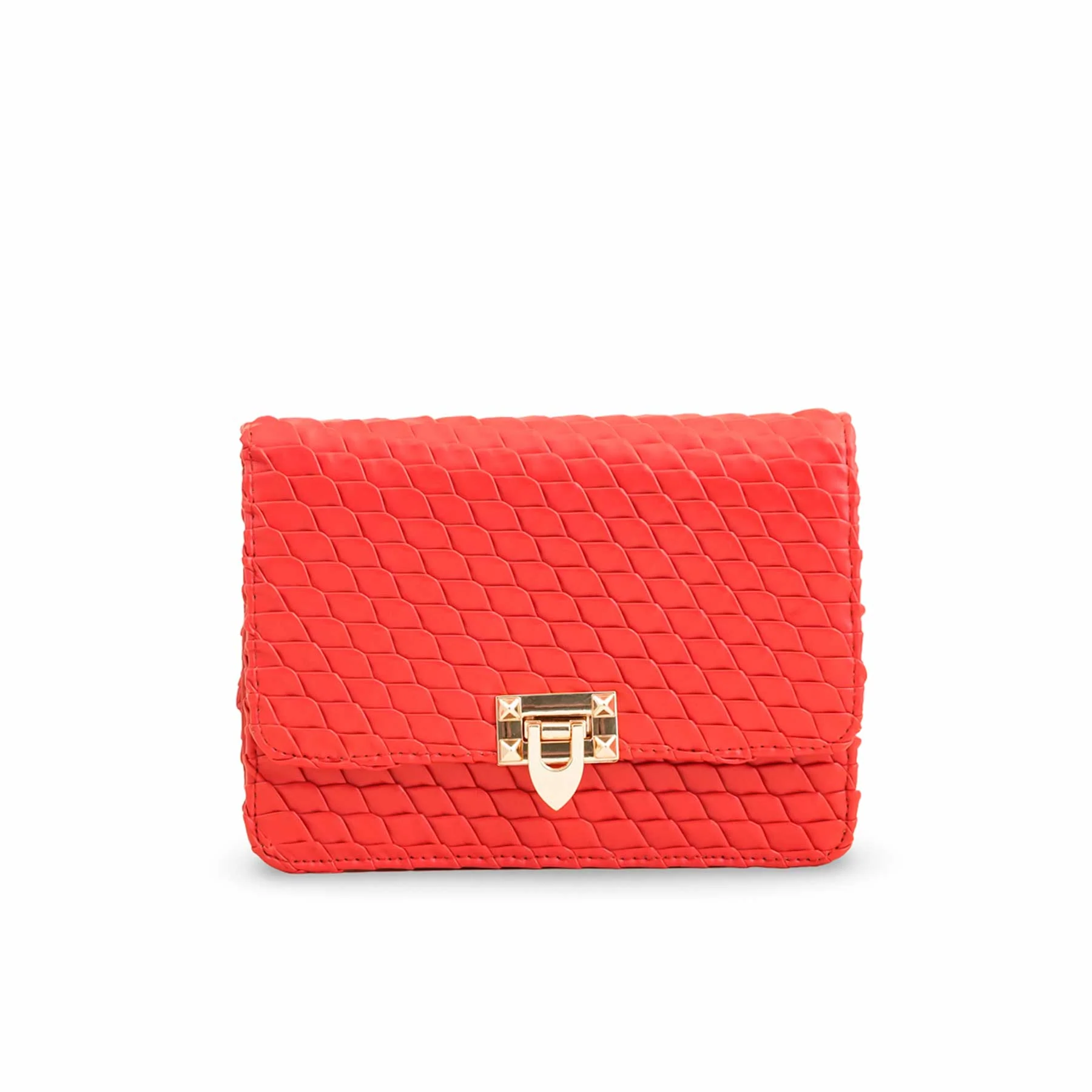Red Casual Shoulder Bag P55660 - Image 2
