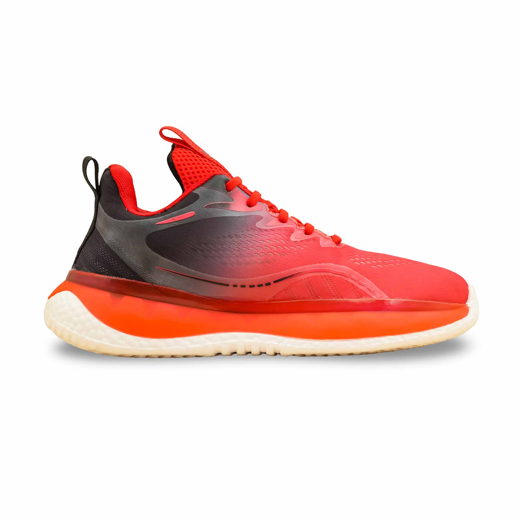 Red Casual Sneaker For Women AT7410 - Image 2