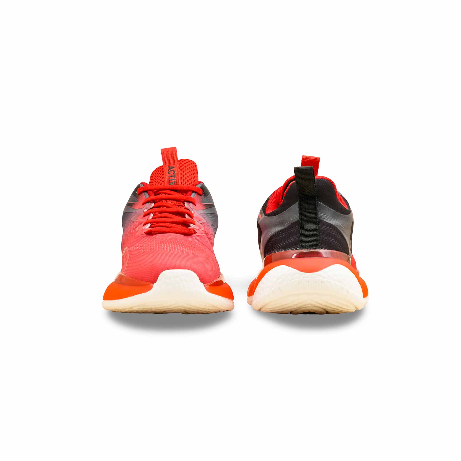 Red Casual Sneaker For Women AT7410 - Image 4
