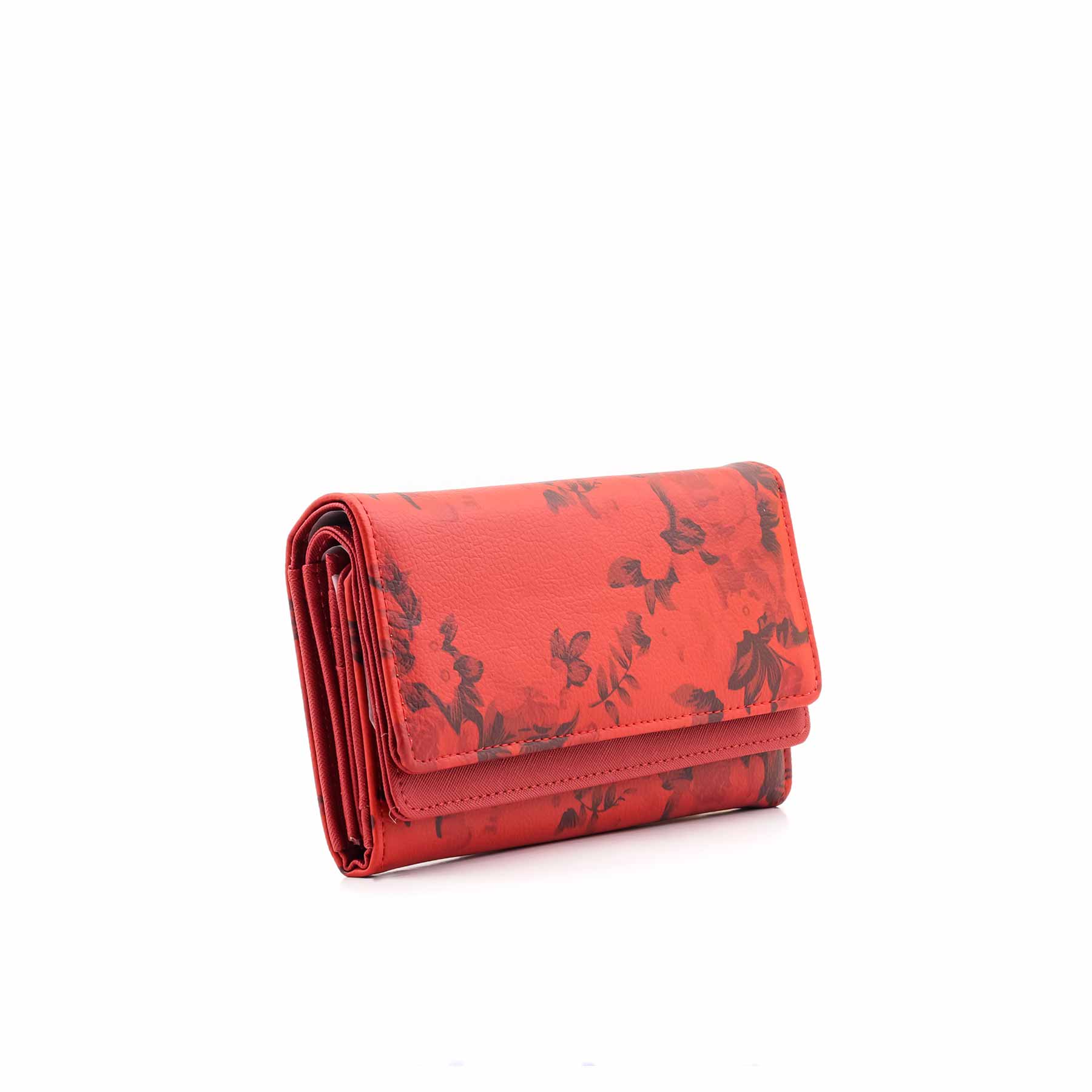 Red Casual Wallet For Women P71141 - Image 3