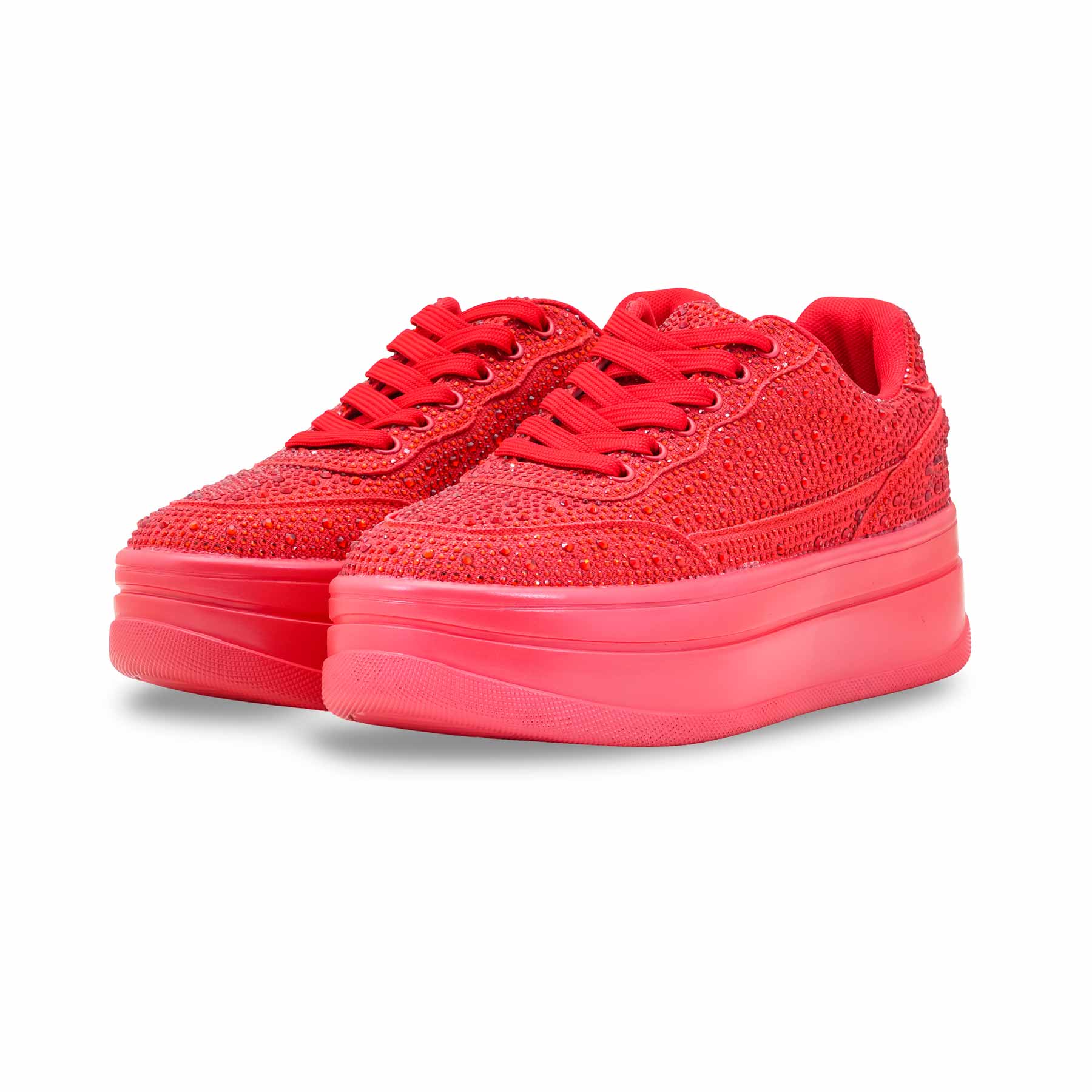 Red Casual Women Sneaker AT7452 - Image 4