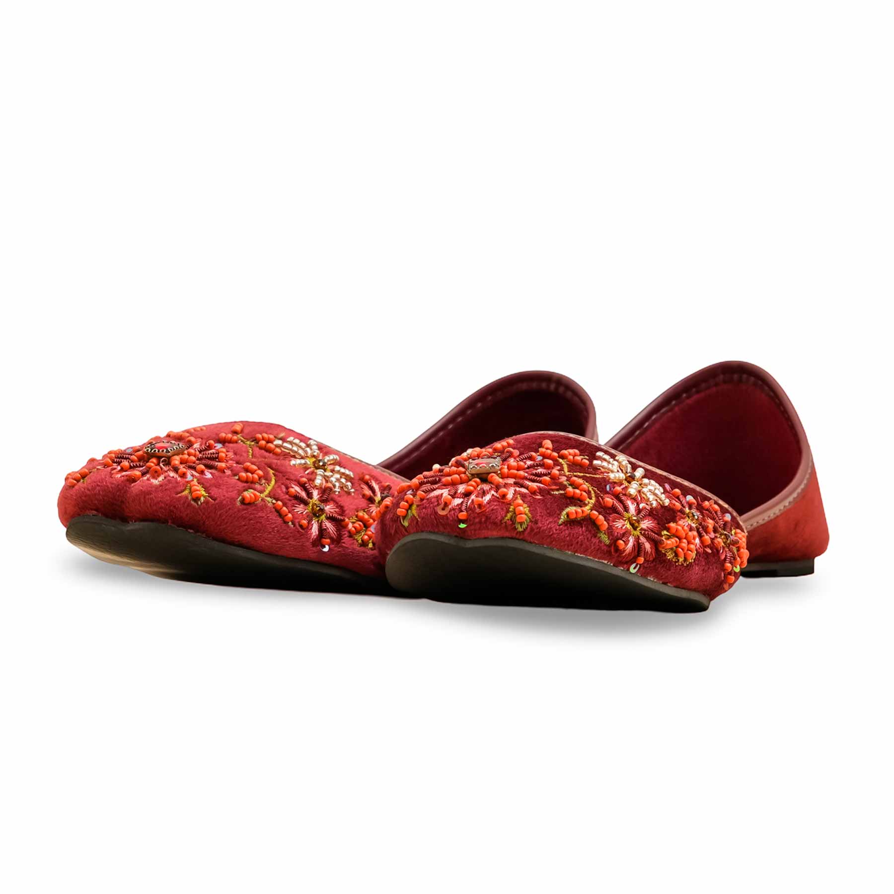 Red Ethnic Khussa EC8586 - Image 3