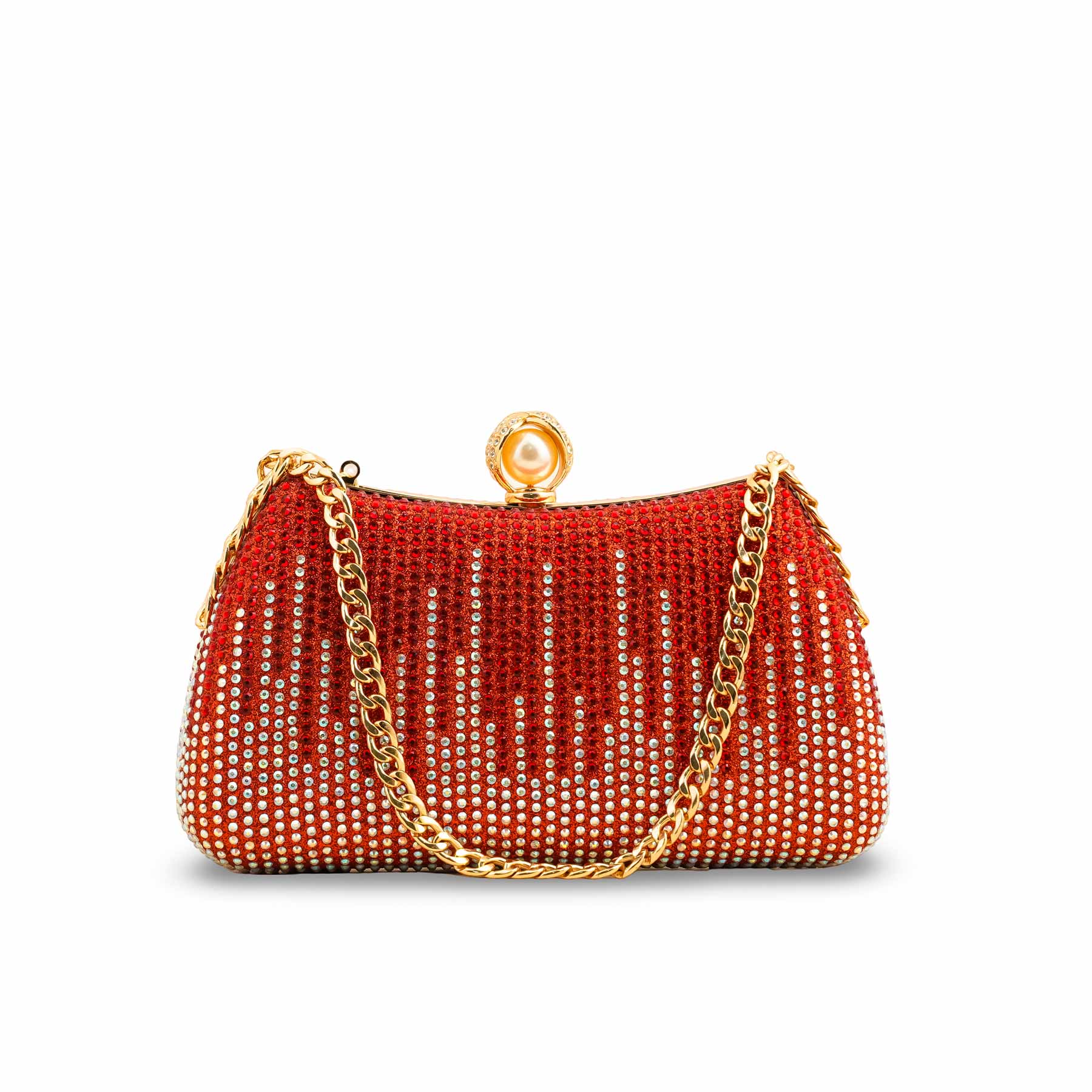 Red Fancy Clutch P24182 - Image 2