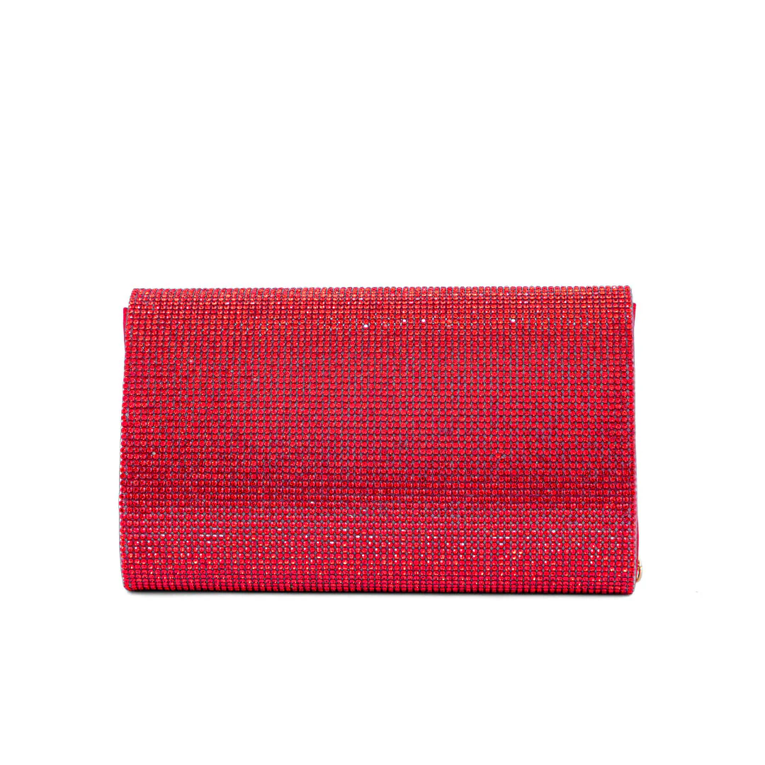Red Fancy Clutch P24327 - Image 3
