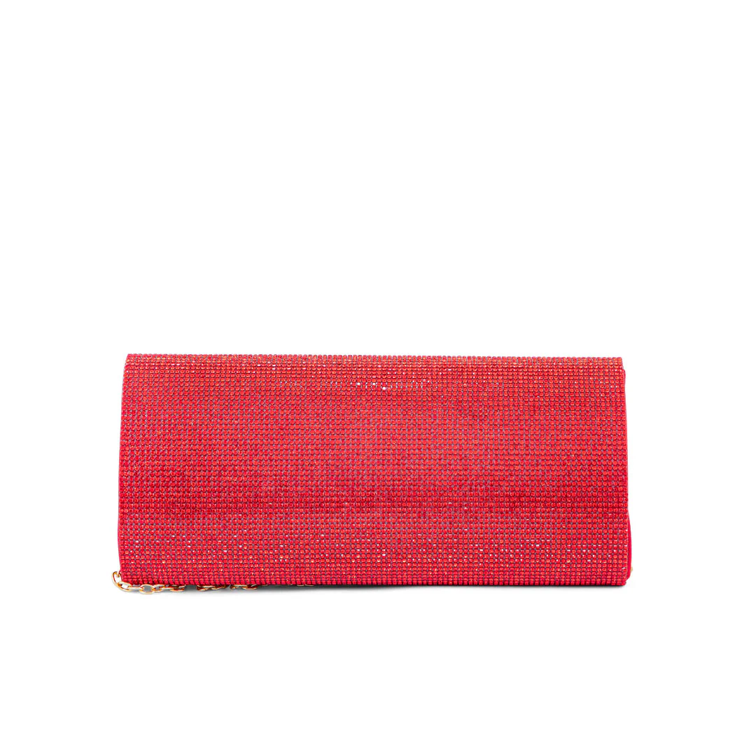 Red Fancy Clutch P24328 - Image 4