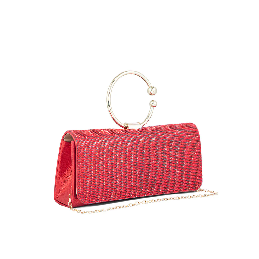 Red Fancy Clutch P24329 - Image 3