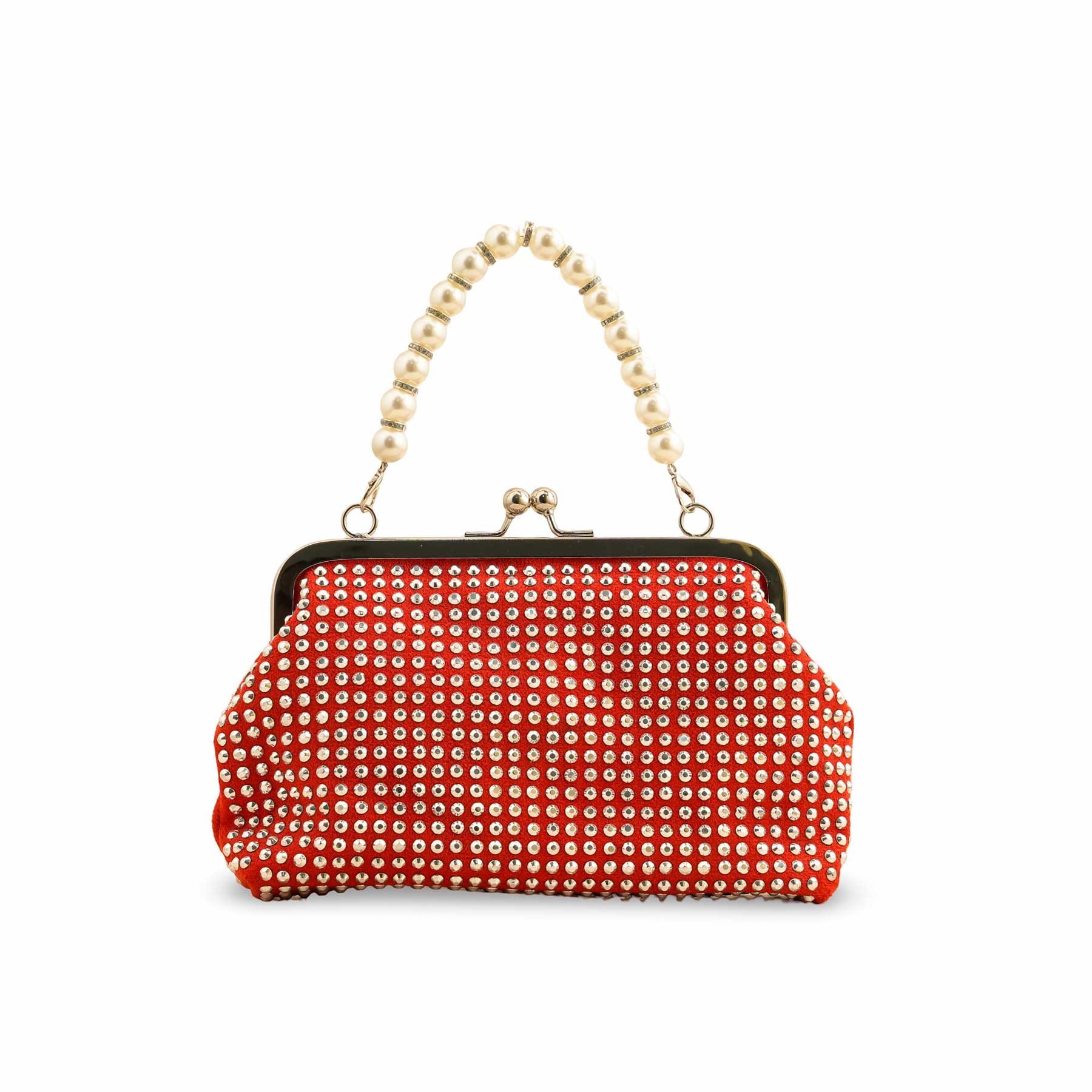 Red Fancy Clutch P36203 - Image 4