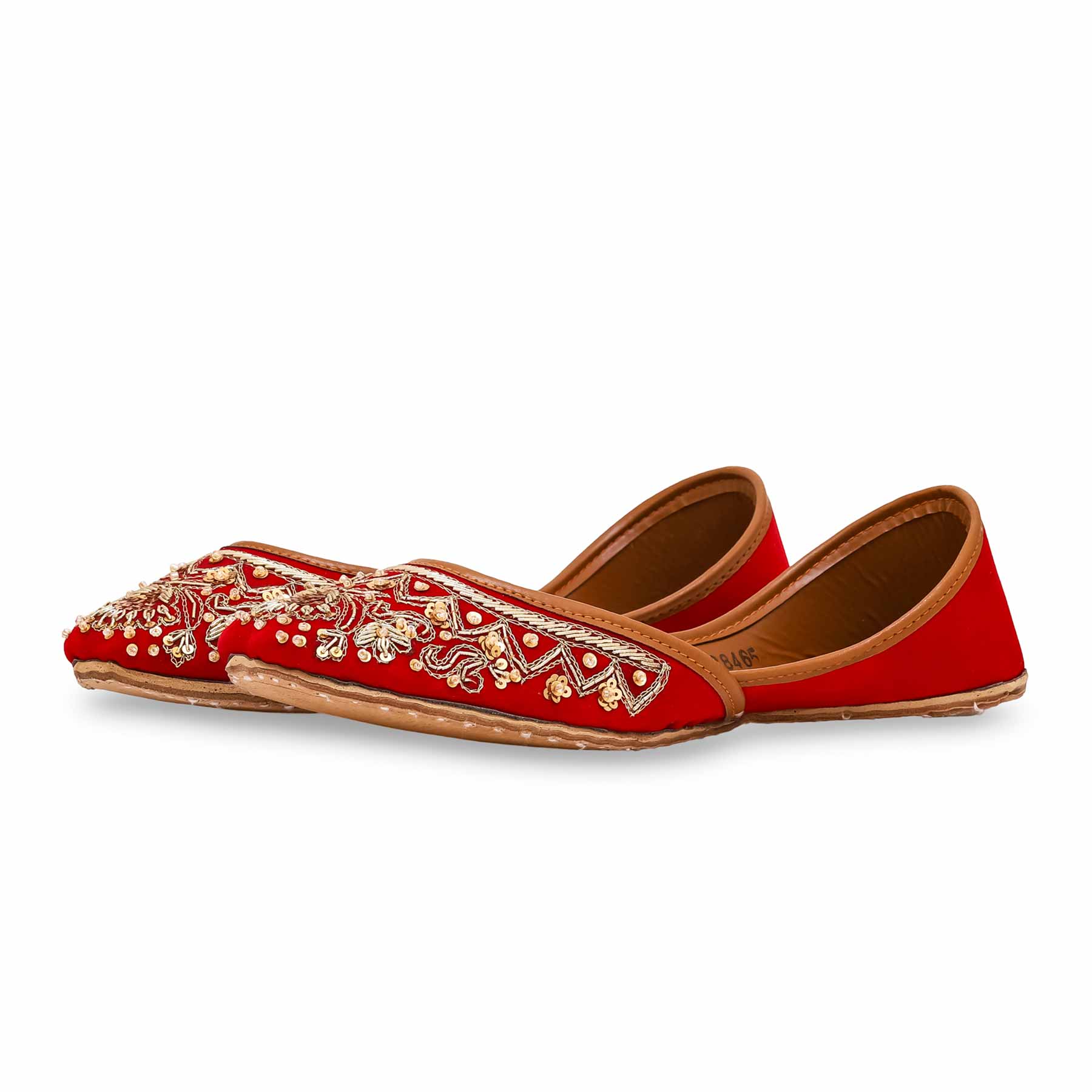 Red Fancy Khussa EC8465 - Image 3