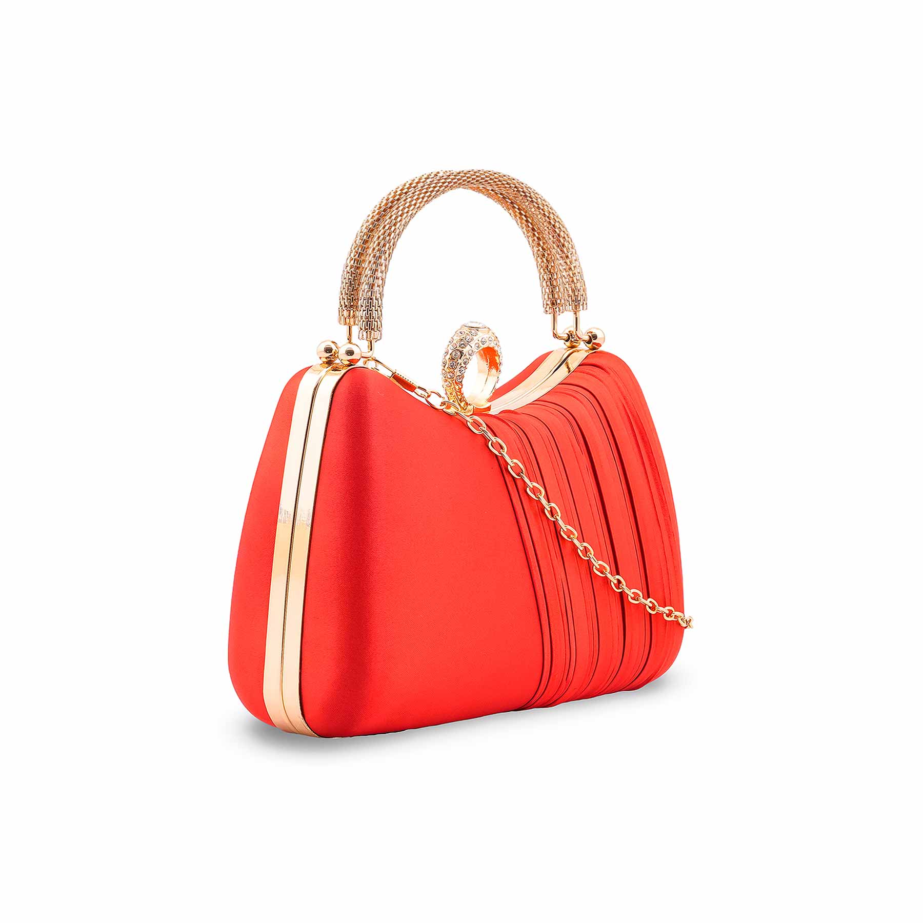 Red Formal Clutch P24441 - Image 3