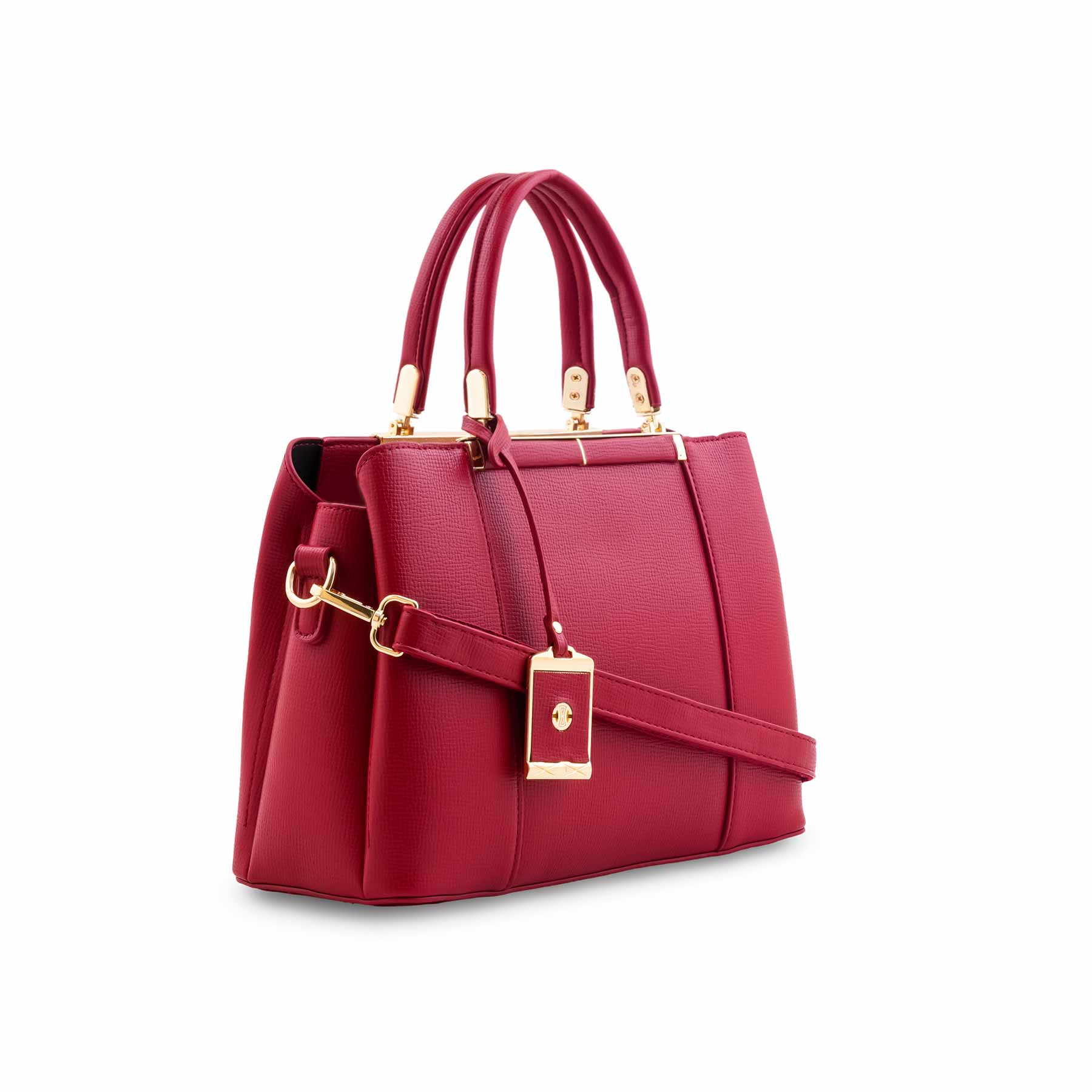 Red Formal Hand Bag For Ladies P36573 - Image 3