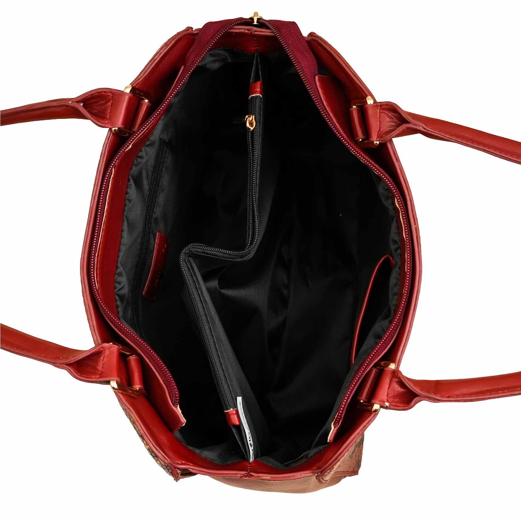 Red Formal Hand Bag For Ladies P55855 - Image 6