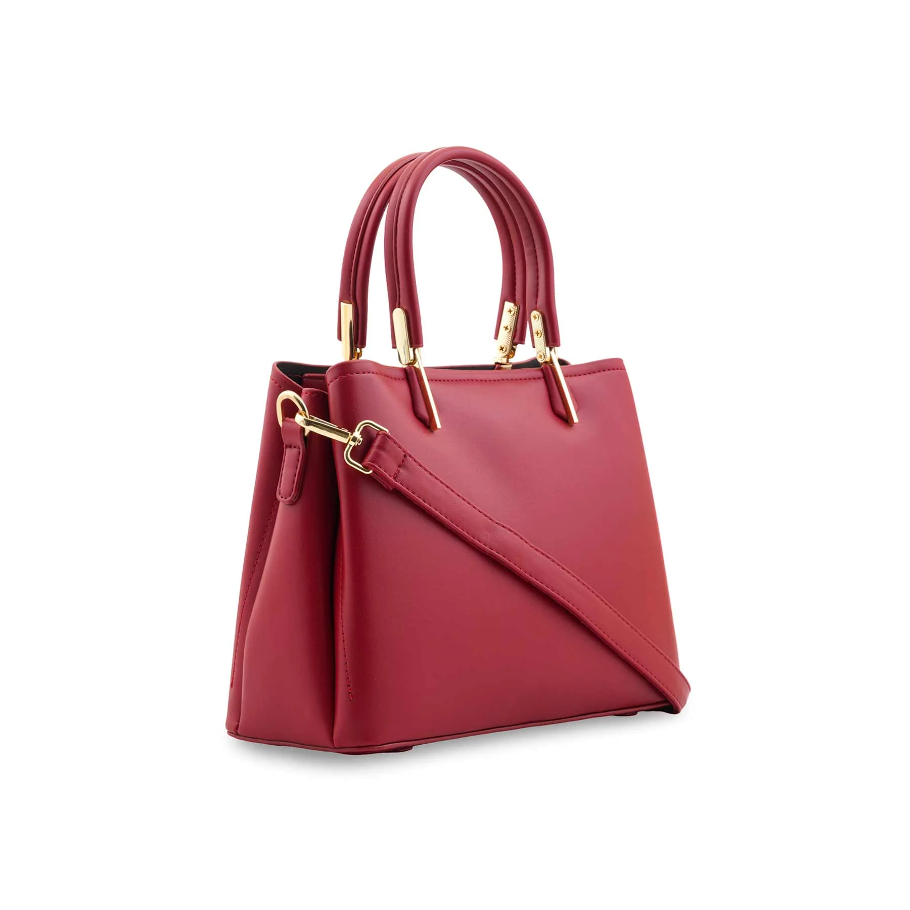 Red Formal Hand Bag For Women P36443 - Image 3