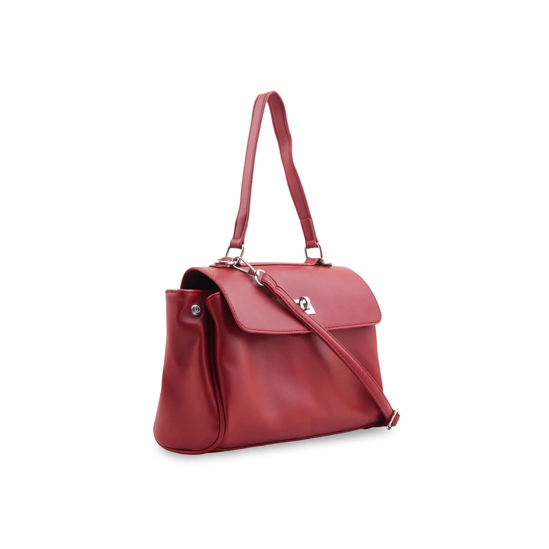 Red Formal Hand Bag For Women P36480 - Image 3