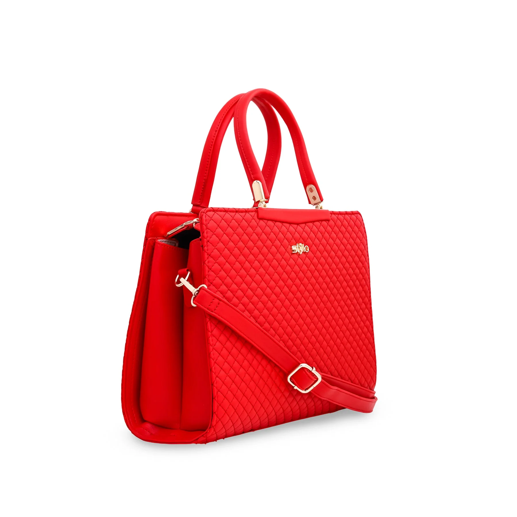 Red Formal Hand Bag P36044 - Image 2