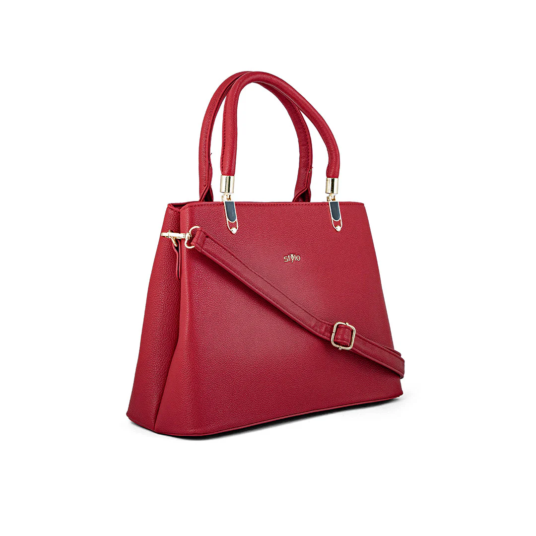 Red Formal Hand Bag P36237 - Image 2
