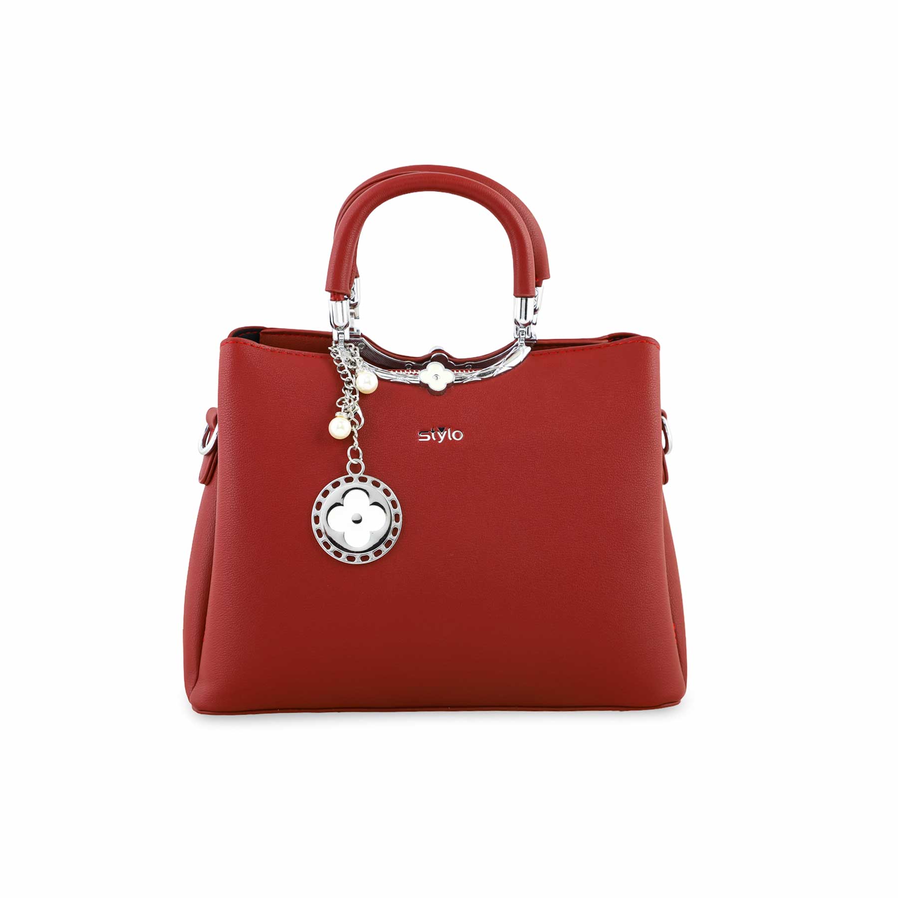 Red Formal Hand Bag P36257 - Image 2