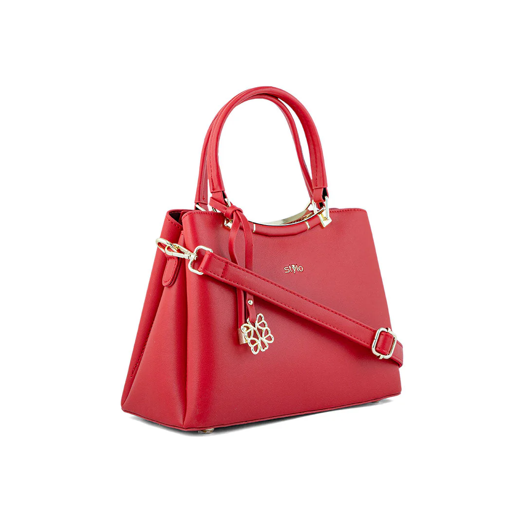 Red Formal Hand Bag P36283 - Image 3