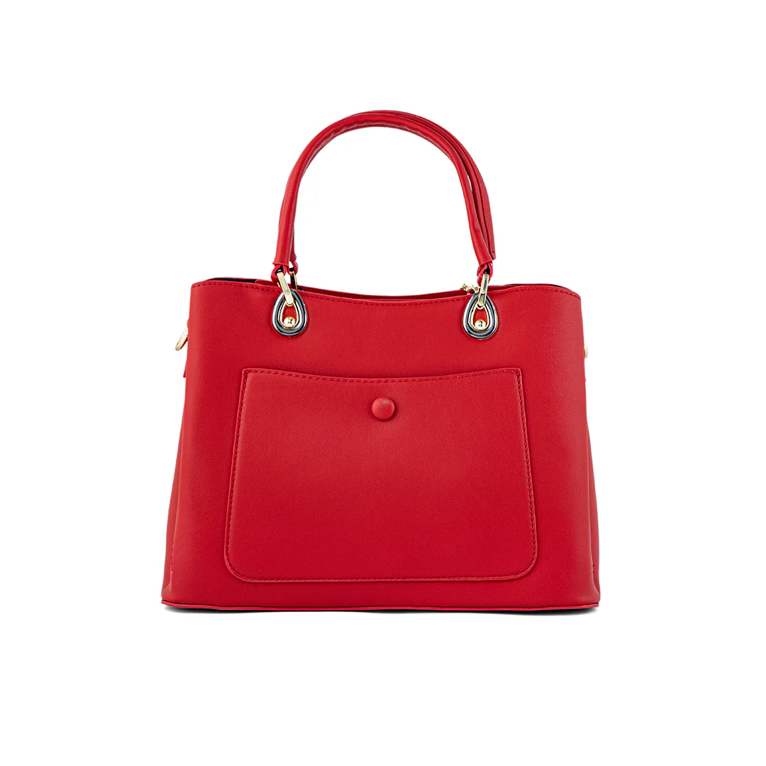 Red Formal Hand Bag P36285 - Image 4