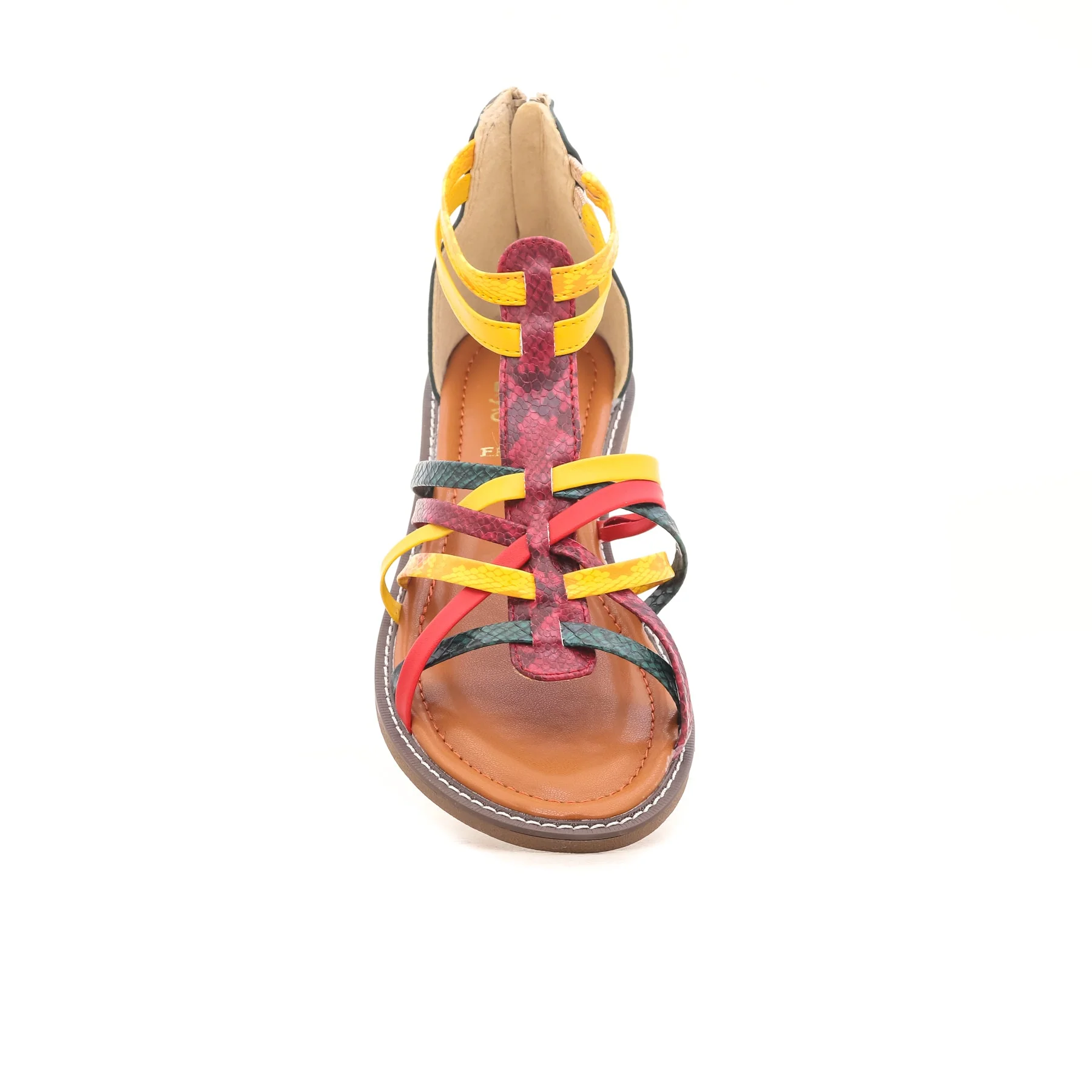 Red Formal Sandal FR4900 - Image 3