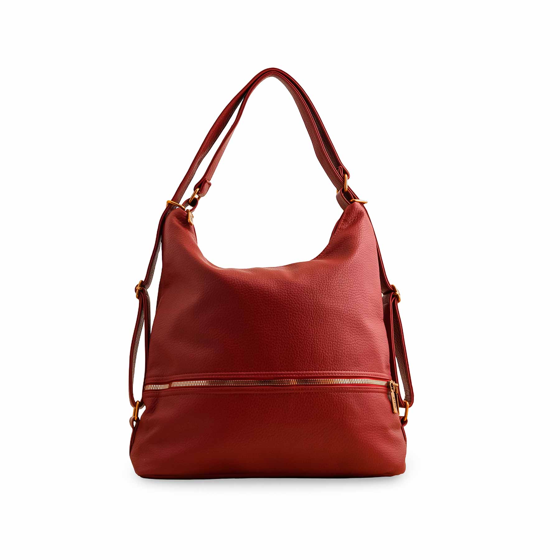 Red Formal Shoulder Bag For Women P36356 - Image 2