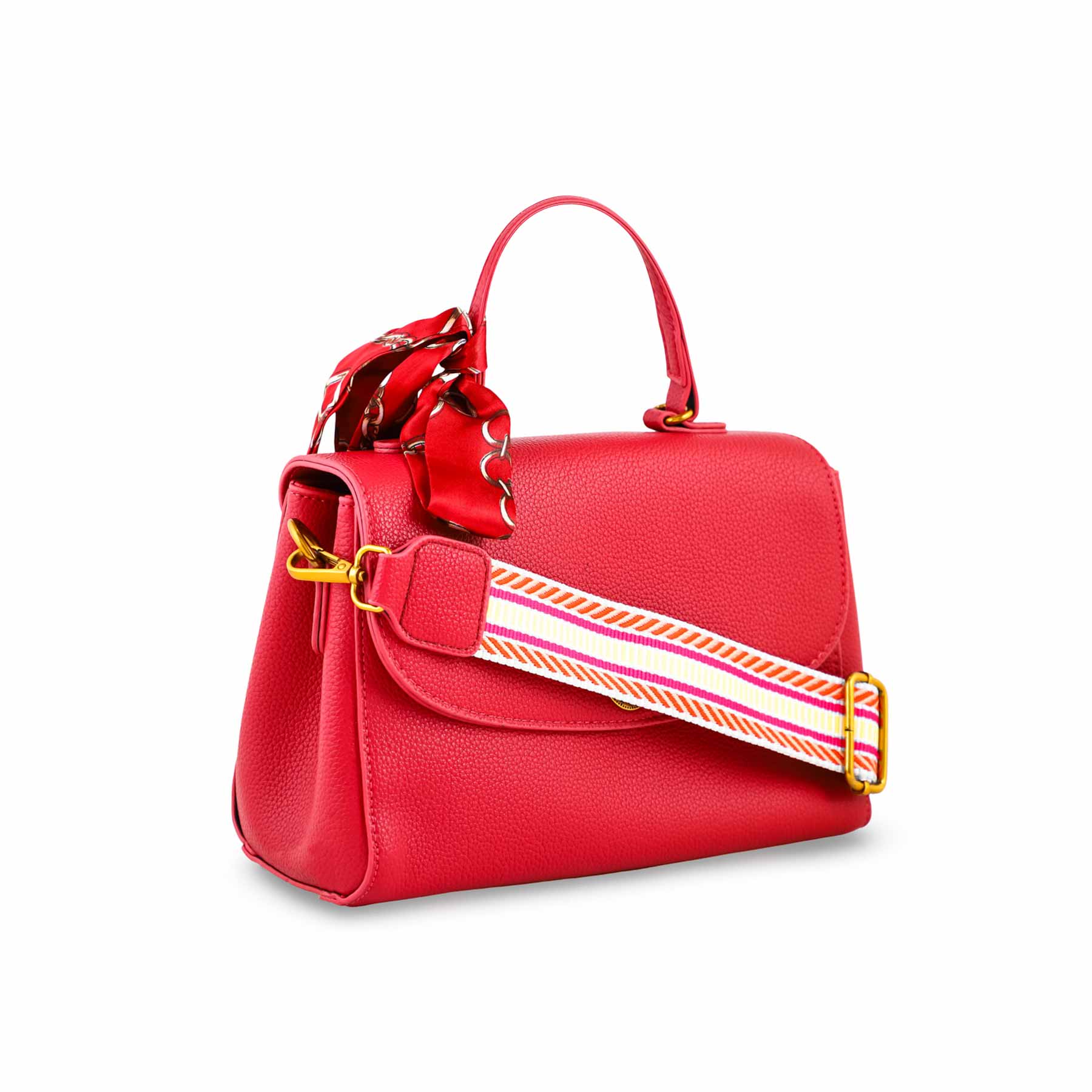 Red Formal Shoulder Bag P36299 - Image 3