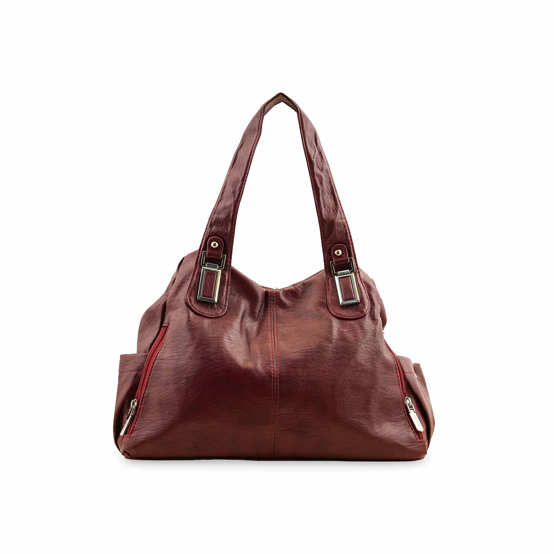 Red Formal Shoulder Bag P36352 - Image 2