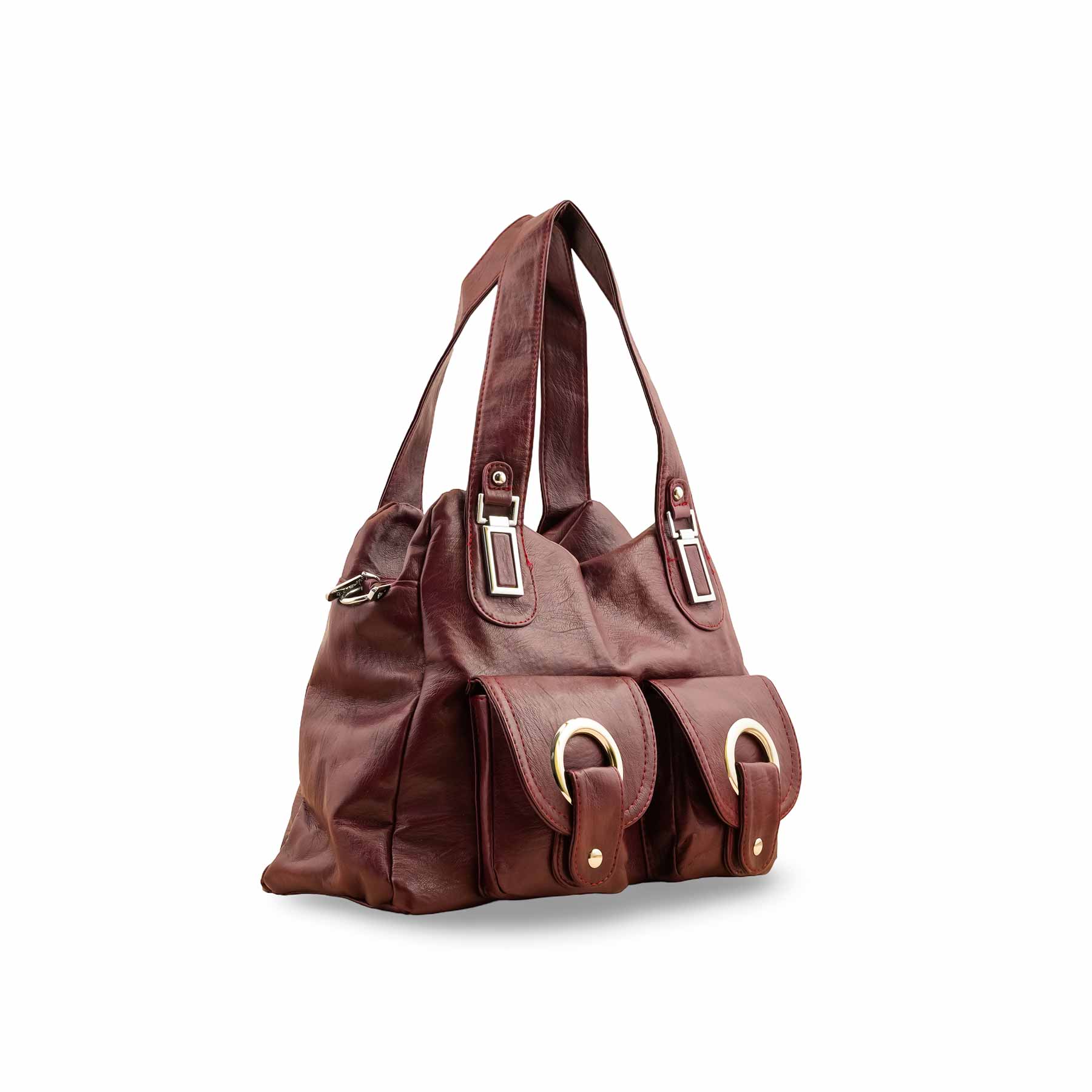 Red Formal Shoulder Bag P36353 - Image 3