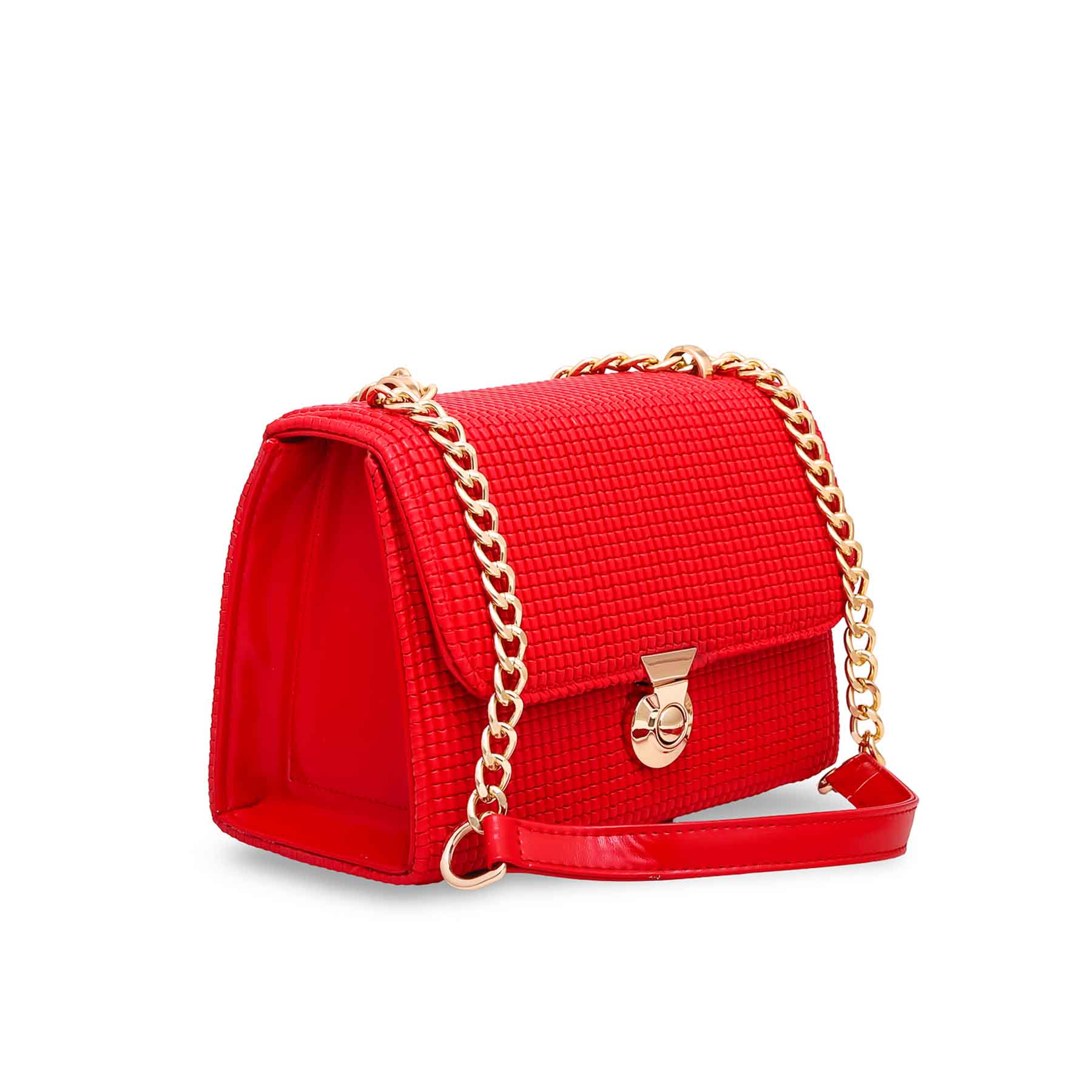 Red Formal Shoulder Bag P55586 - Image 2
