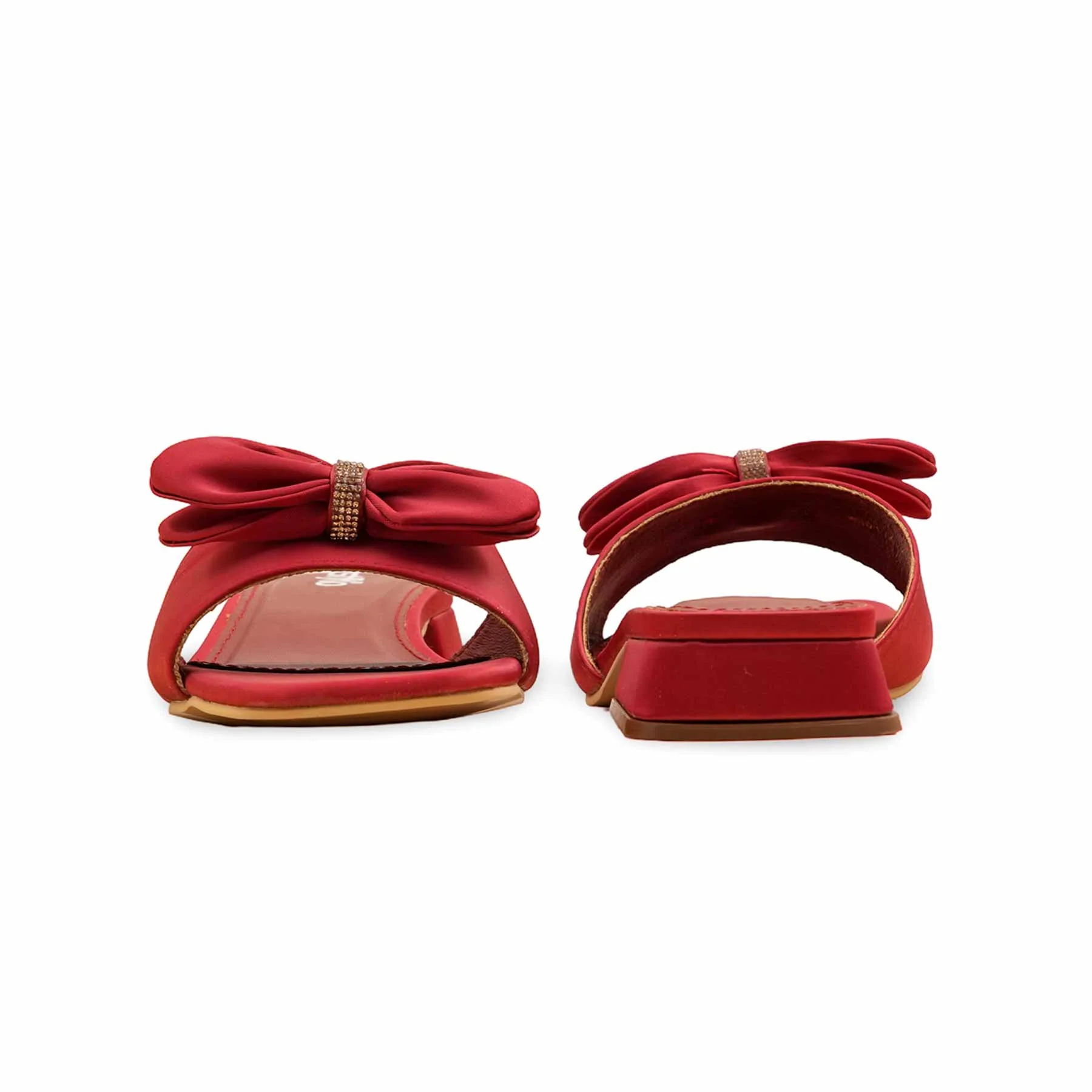 Red Formal Slipper For Women FRS004 - Image 4