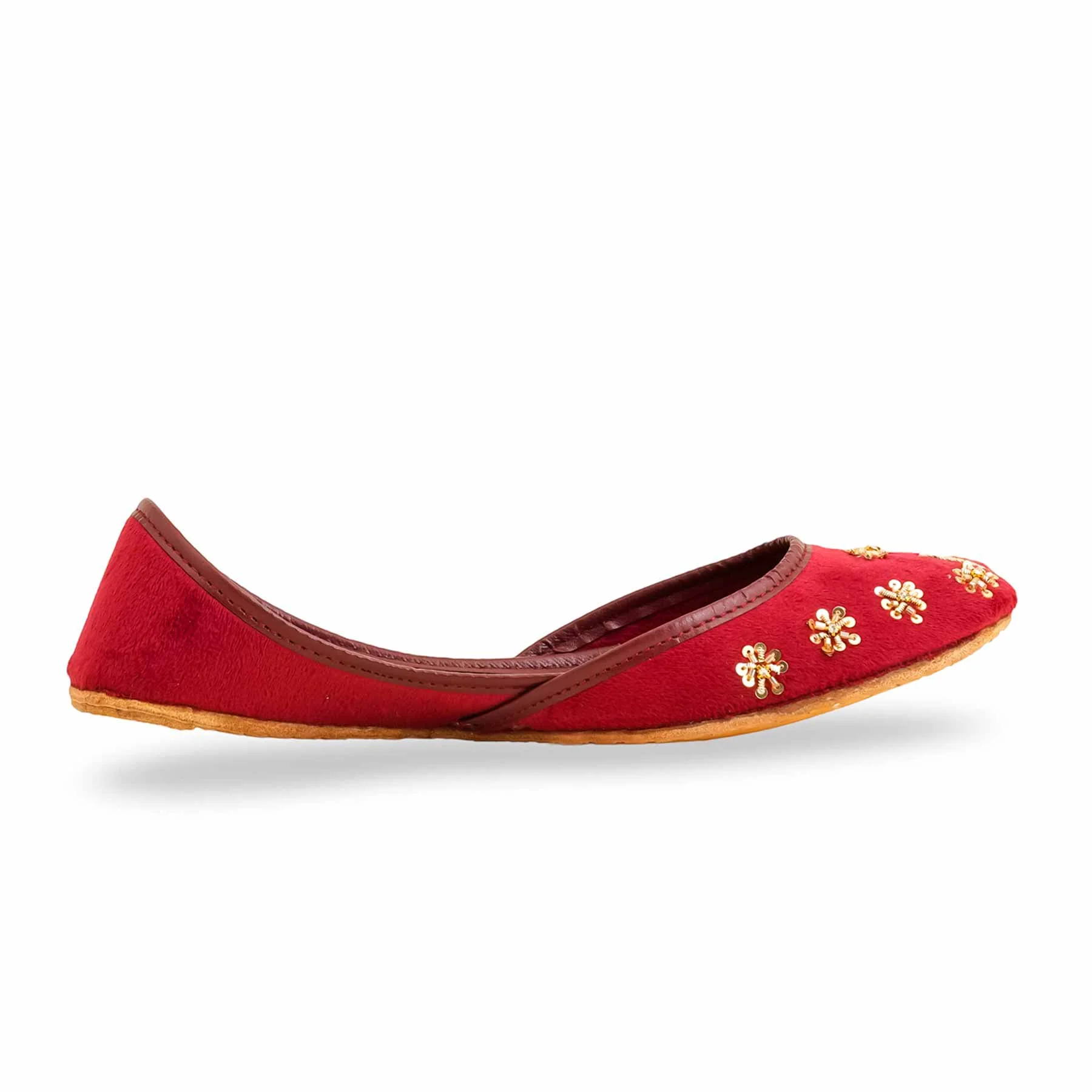 Red Formal Women Khussa EC8557 - Image 2