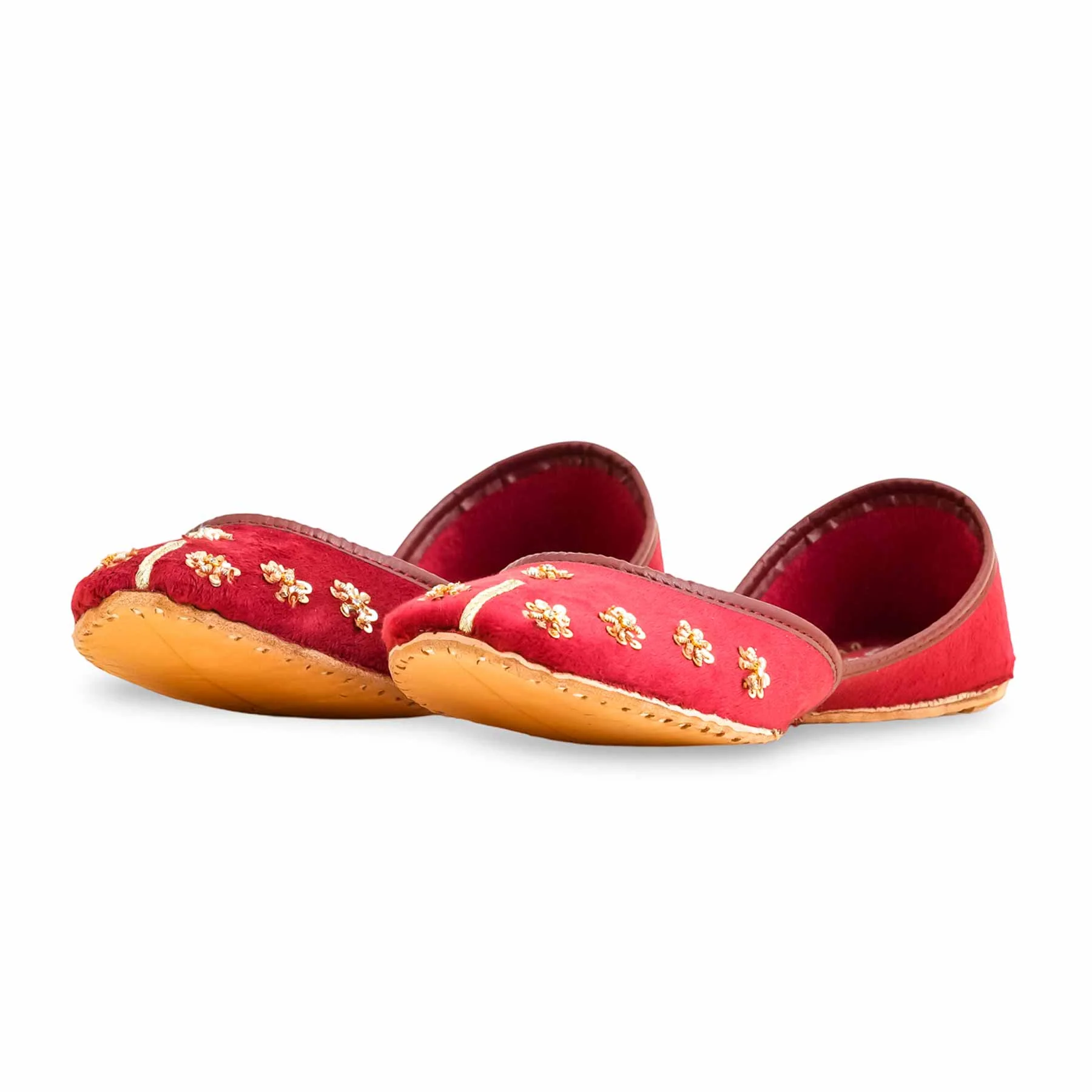 Red Formal Women Khussa EC8557 - Image 3