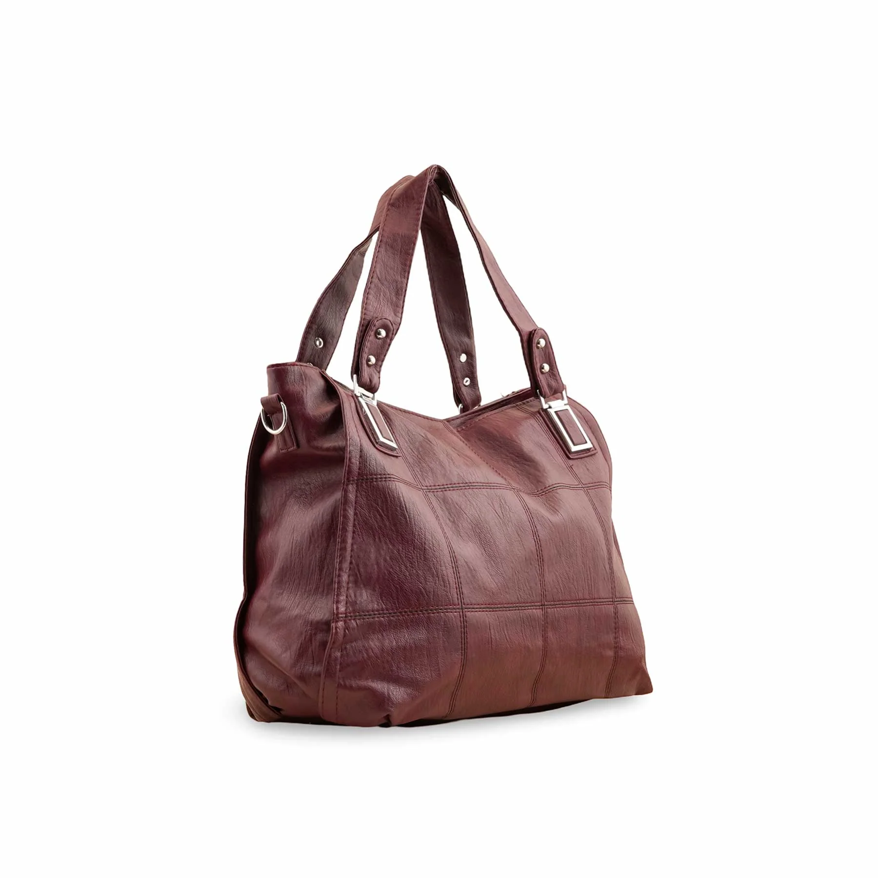 Red Ladies Formal Shoulder Bag  P36348 - Image 2
