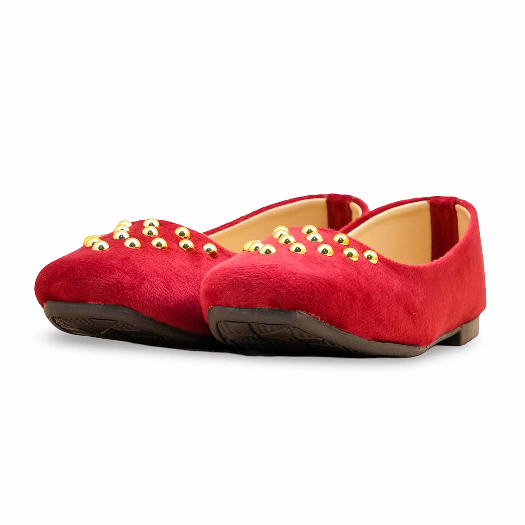Red Pumps For Ladies WN1265 - Image 3