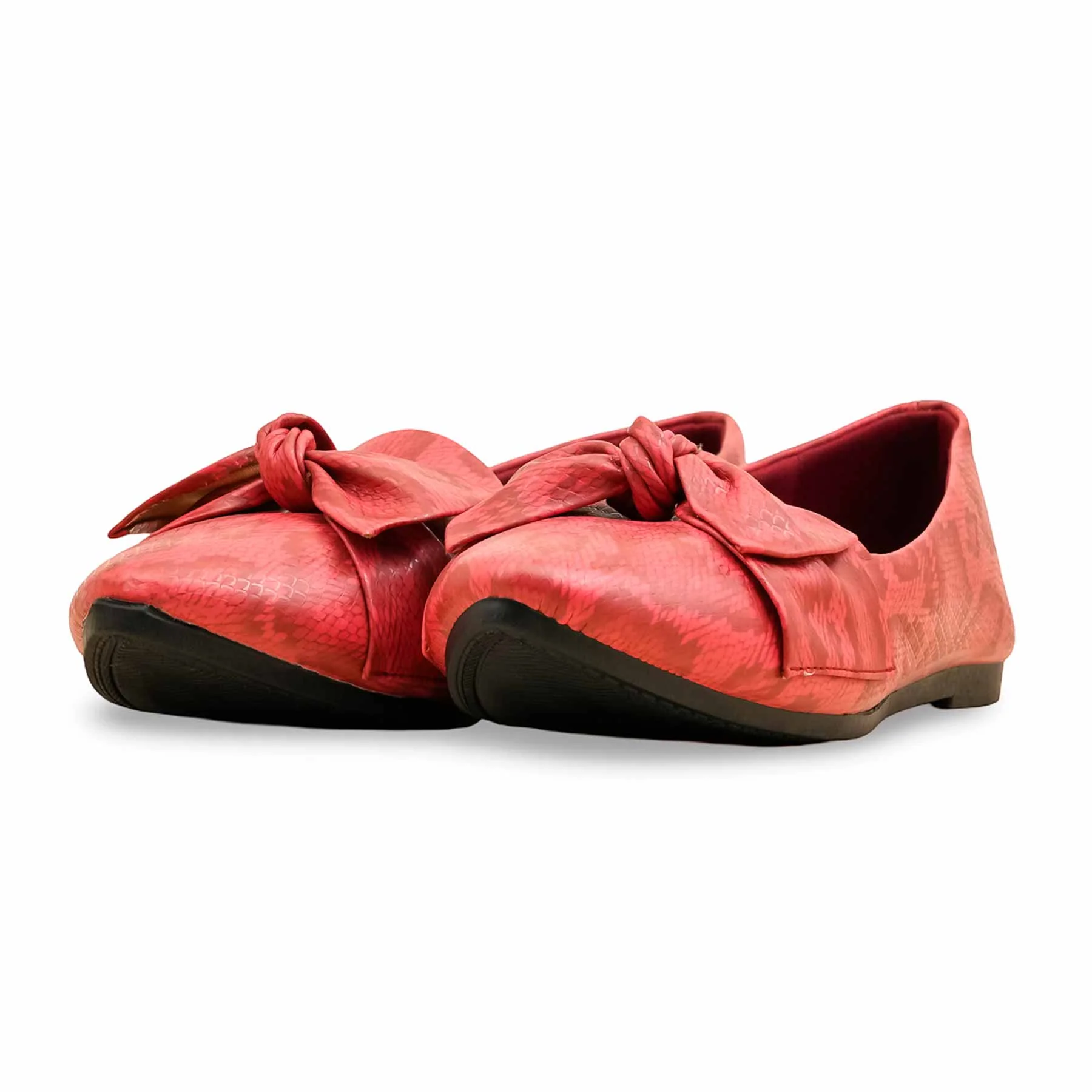 Red Pumps For Ladies WN1354 - Image 3