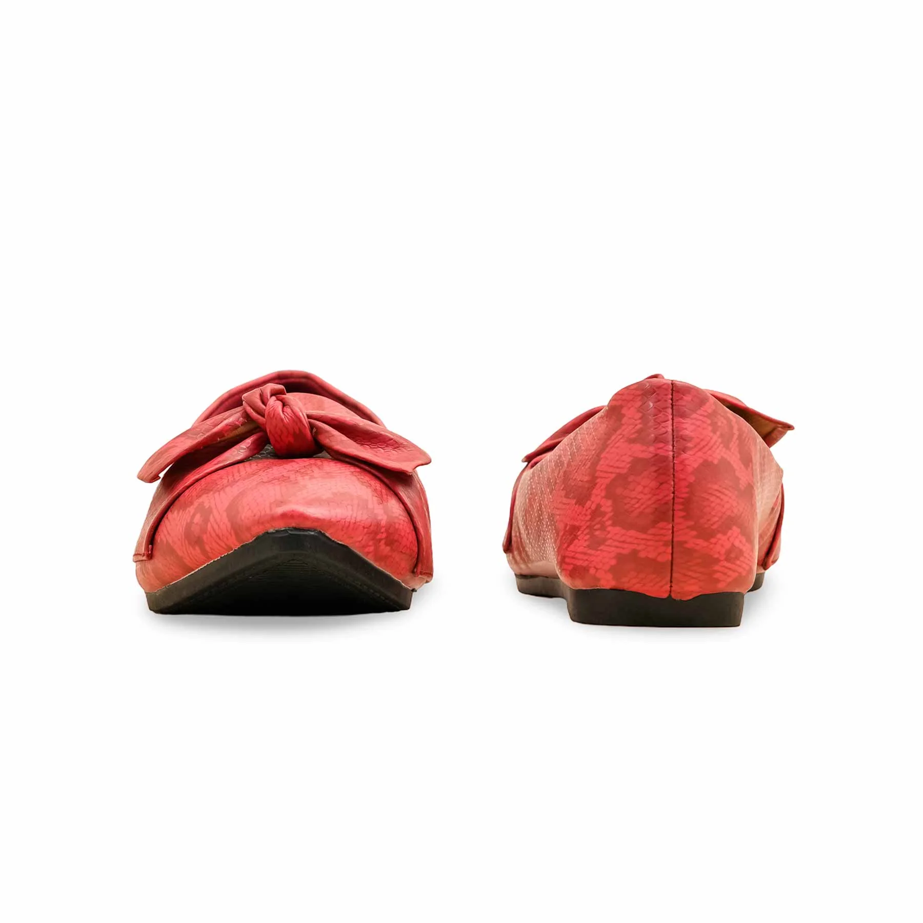 Red Pumps For Ladies WN1354 - Image 4