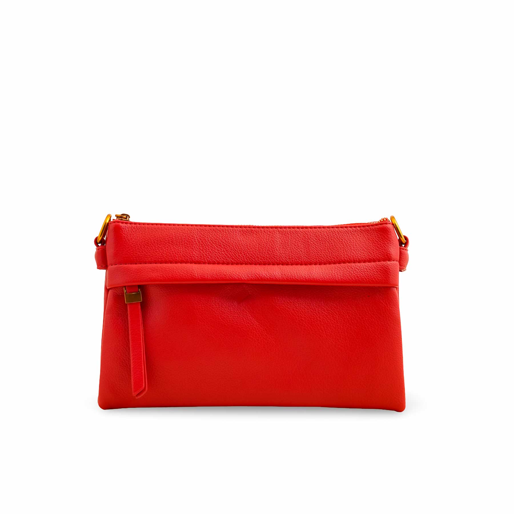 Red Women Formal Shoulder Bag P36363 - Image 2