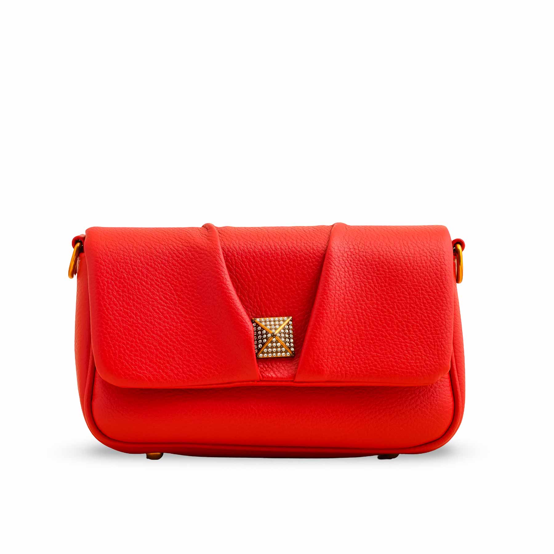 Red Women Formal Shoulder Bag P36375 - Image 2