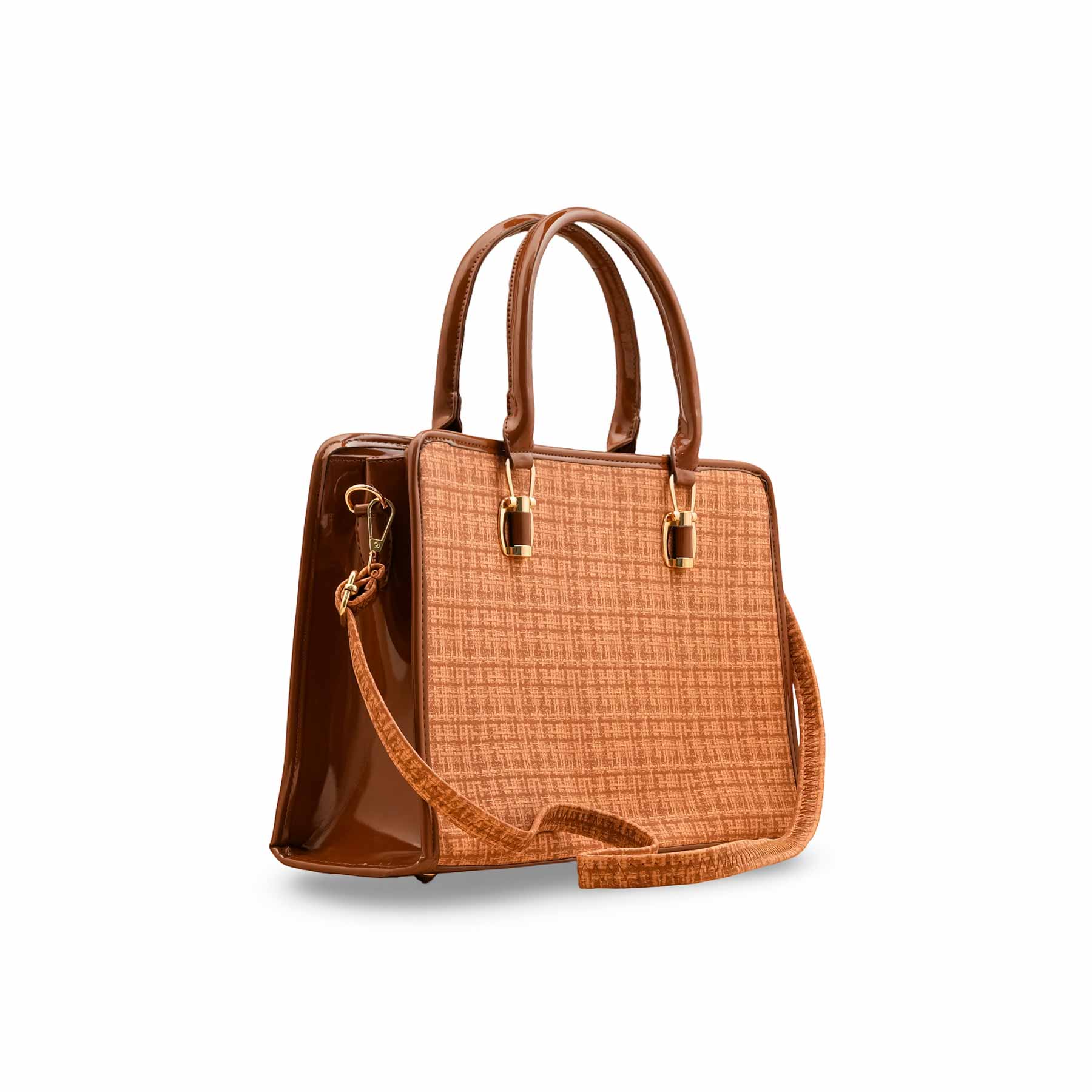 Rust Casual Hand Bag For Women P55801 - Image 3